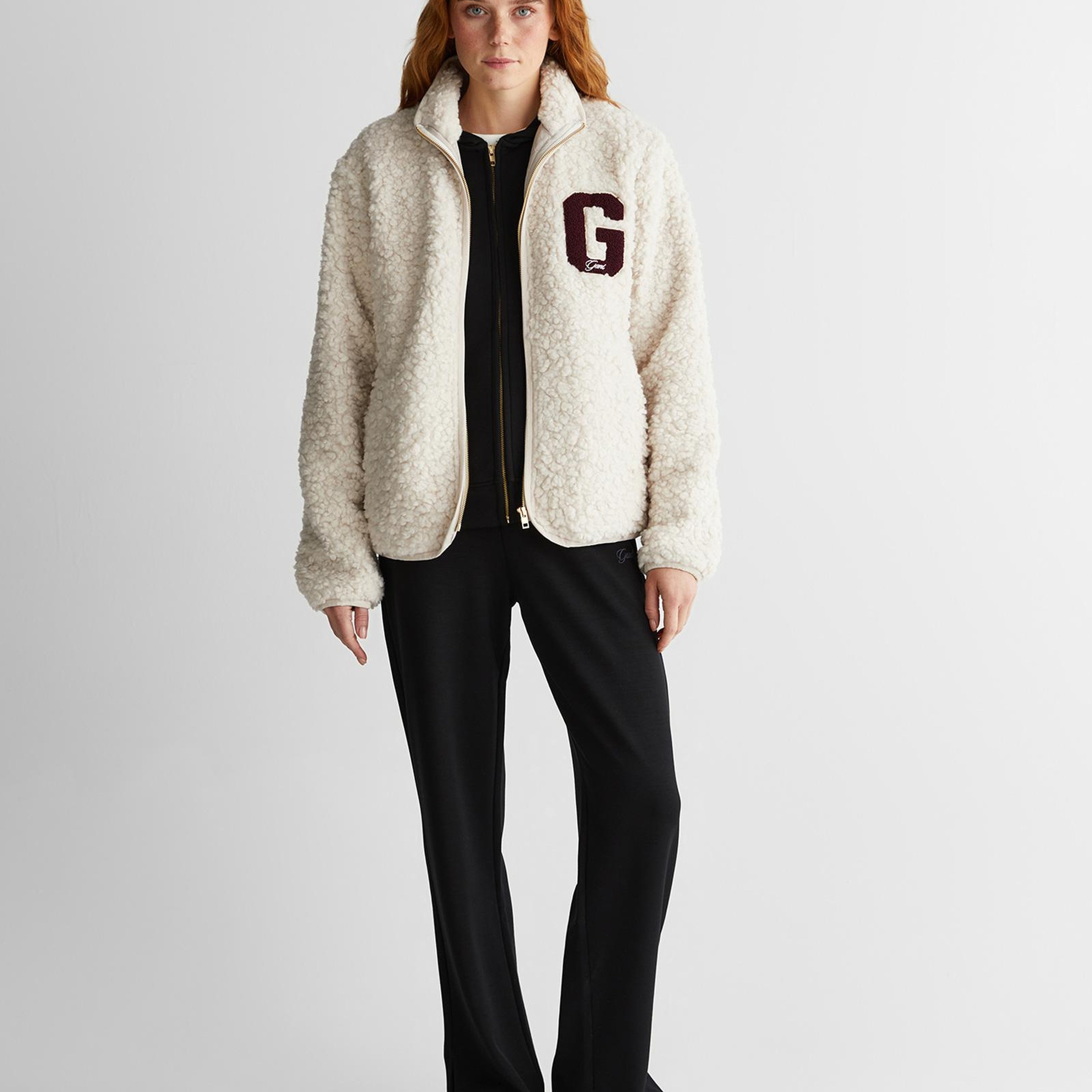 GANT Kadın Siyah Standart Fit Eşofman Altı