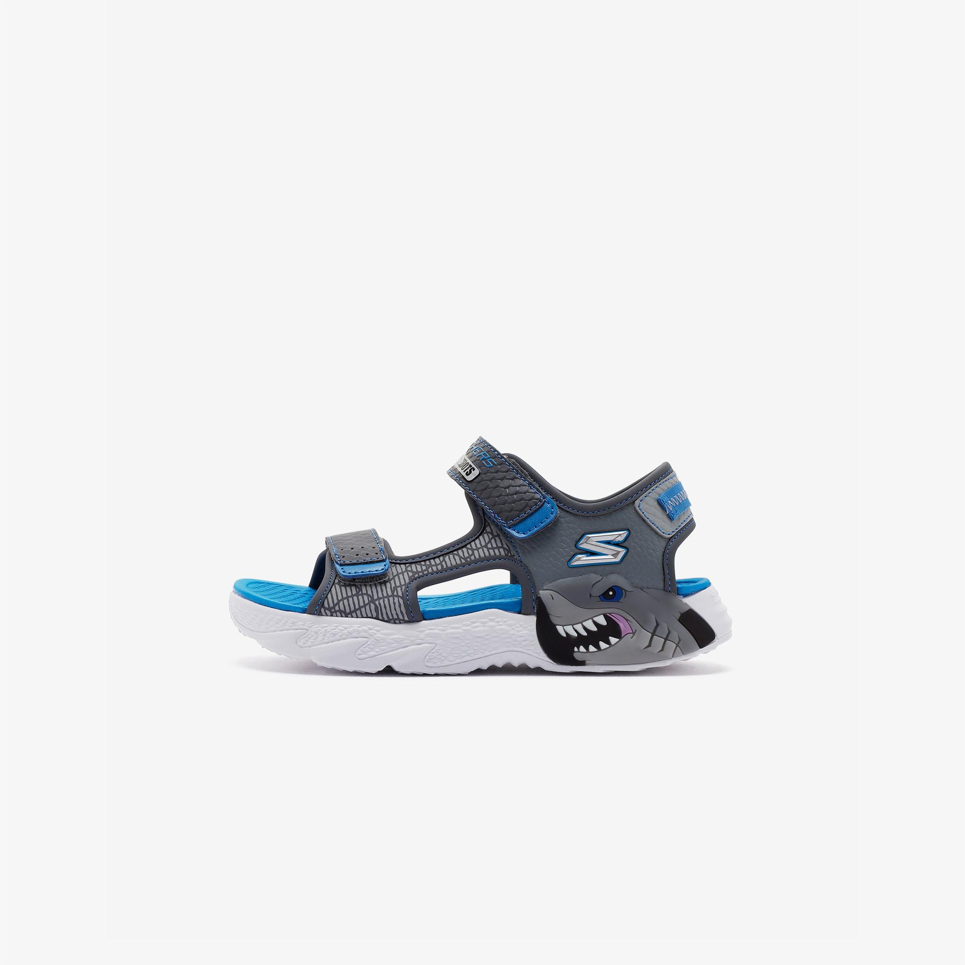Skechers S-Lights: Creature-Splash Çocuk Gri Spor Ayakkabı