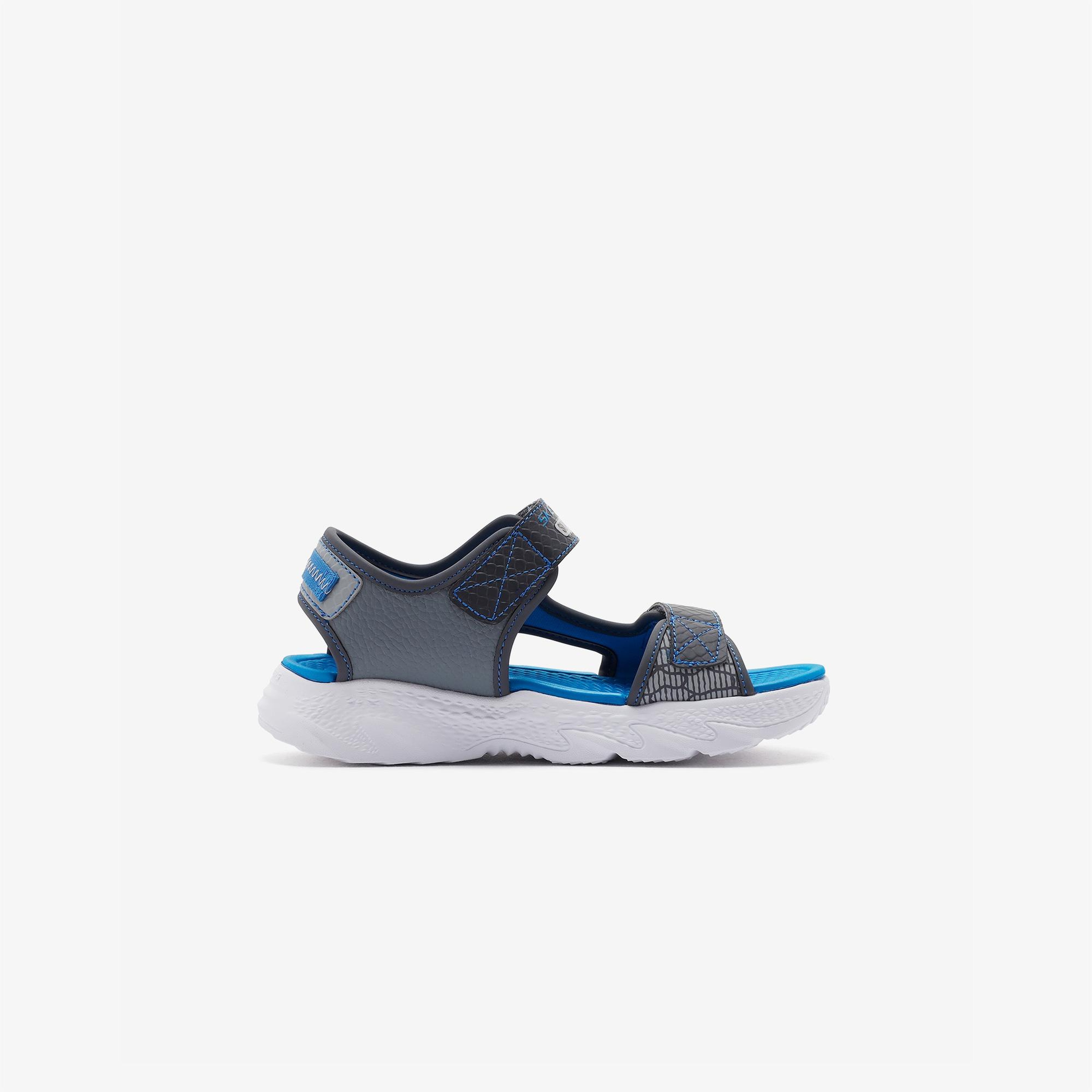 Skechers S-Lights: Creature-Splash Çocuk Gri Spor Ayakkabı
