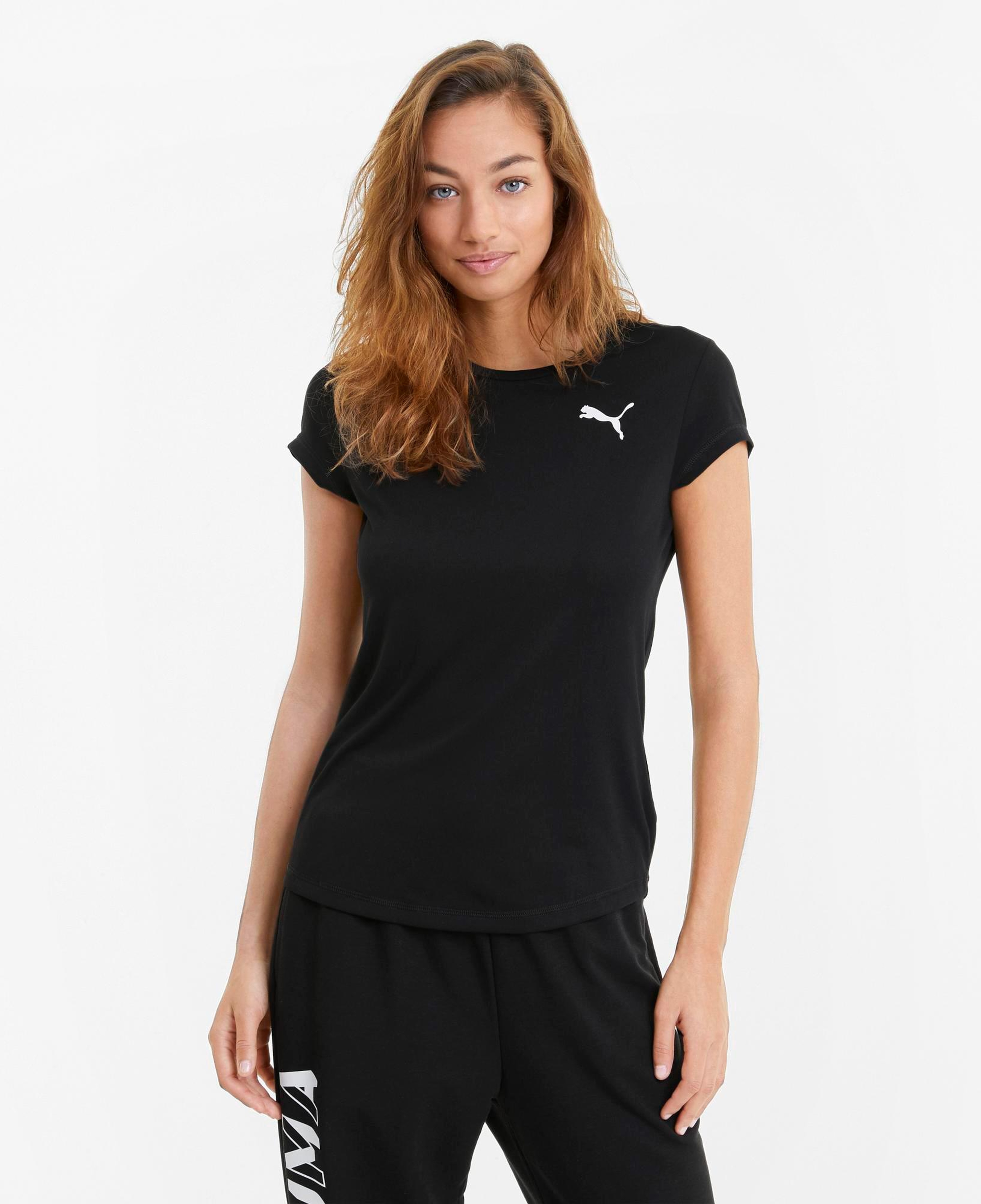 Puma Active Kadın Siyah Günlük T-Shirt