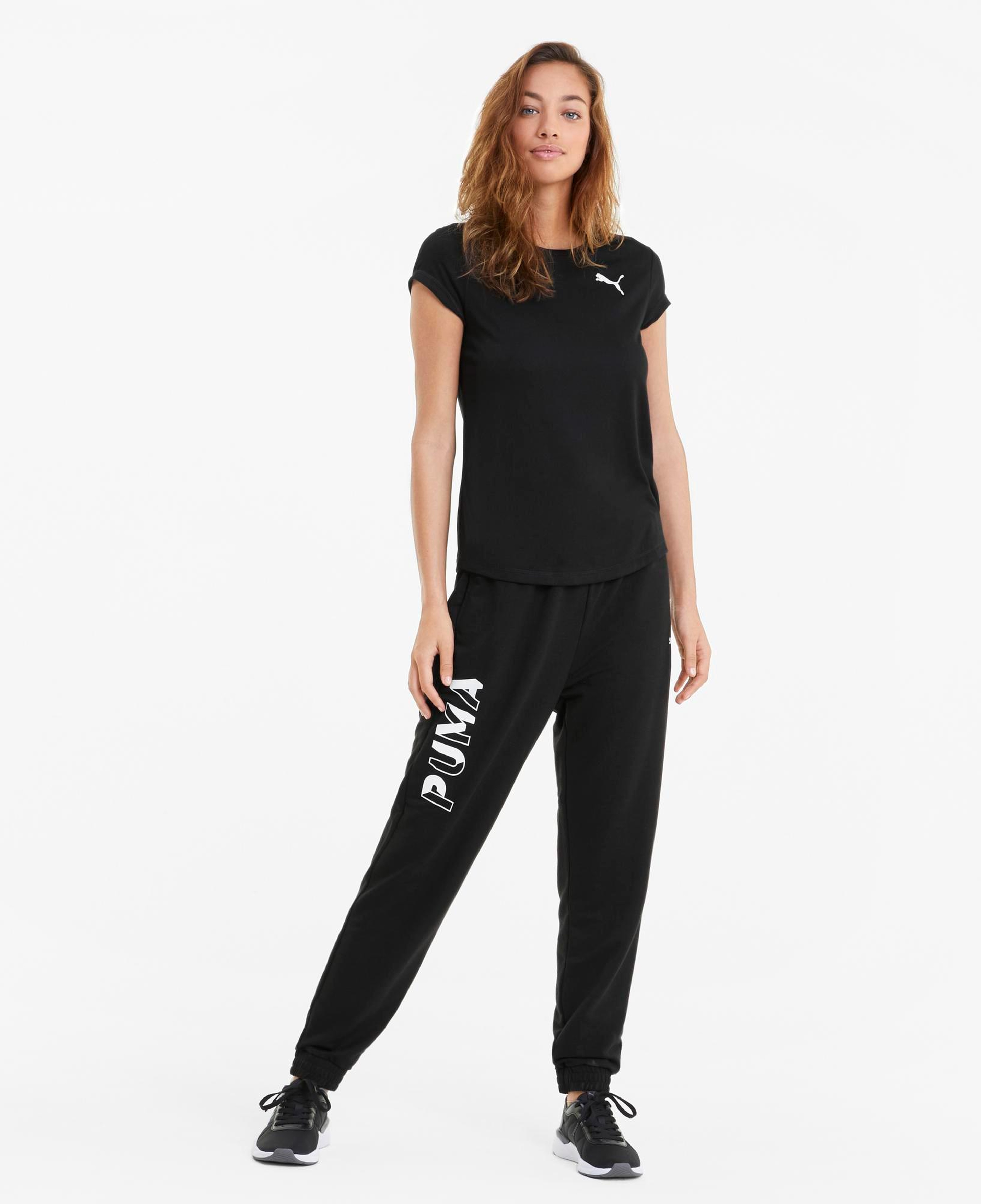 Puma Active Kadın Siyah Günlük T-Shirt