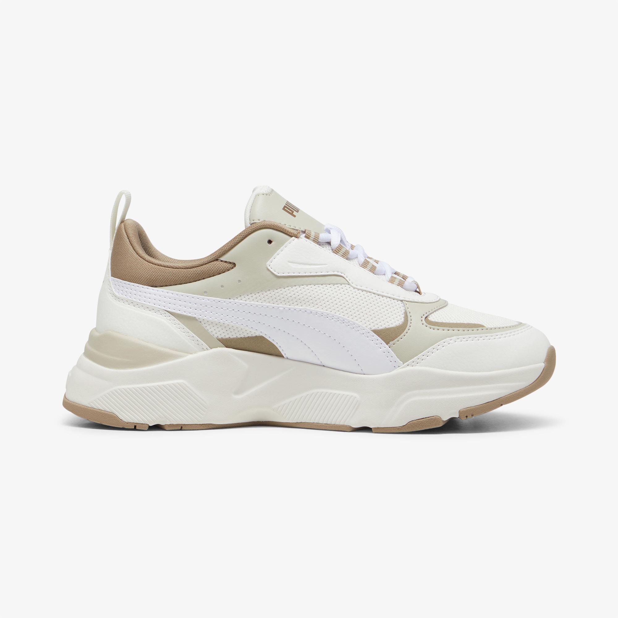 Puma Cassia Kadın Krem  Spor Ayakkabı