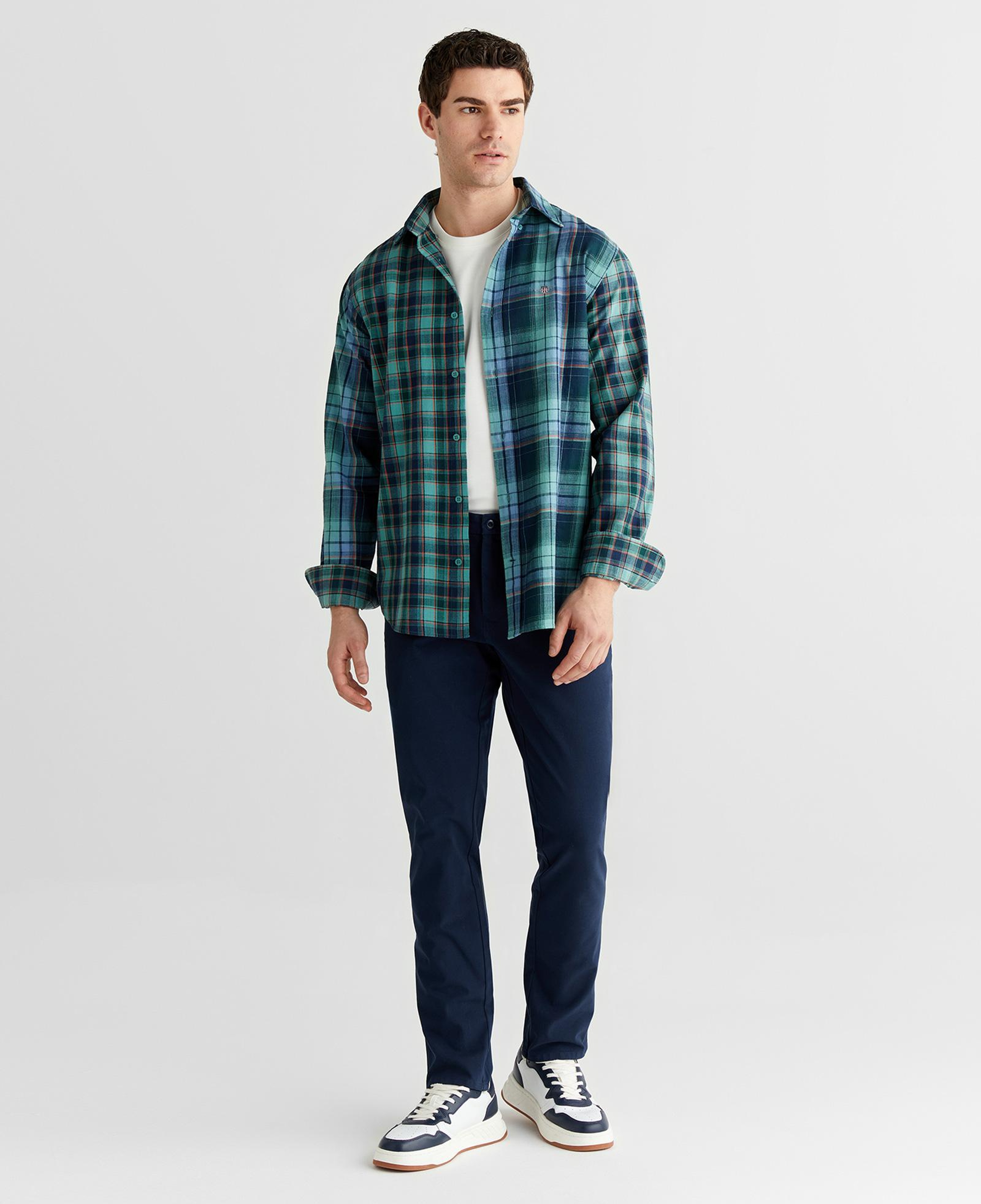 GANT Erkek Mavi Slim Fit Pantolon