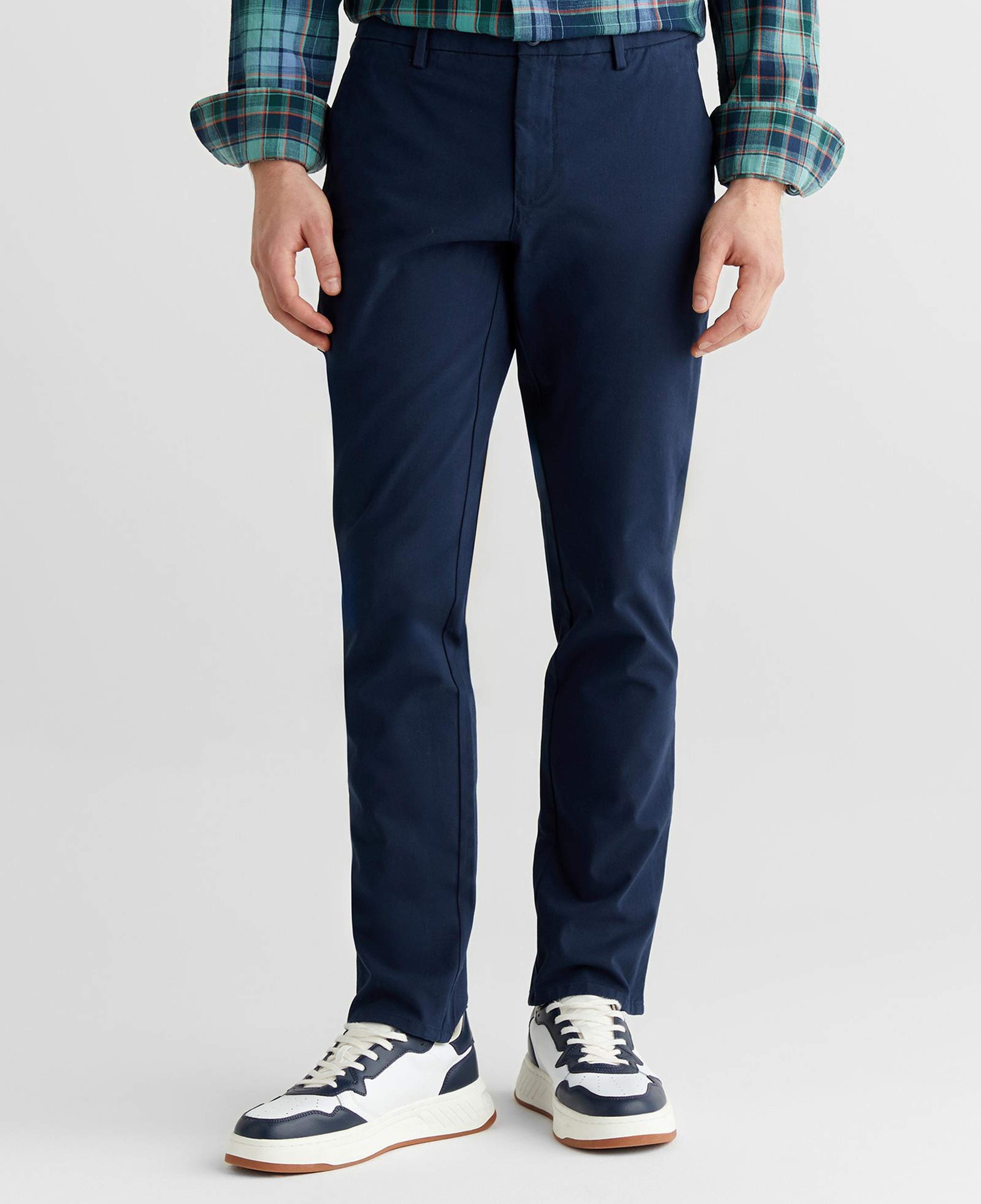 GANT Erkek Mavi Slim Fit Pantolon