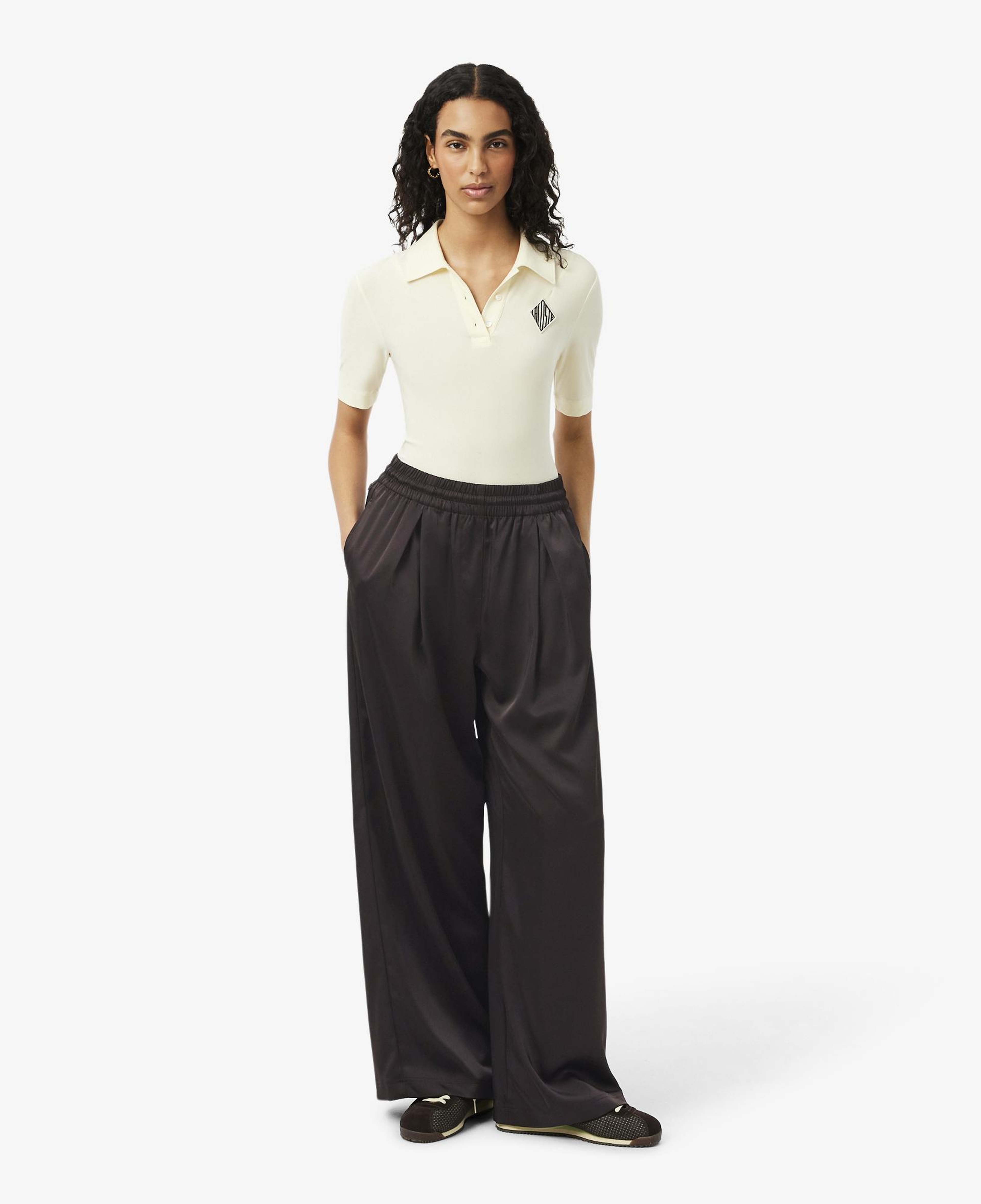 Kadın Oversize Fit Kahverengi Pantolon