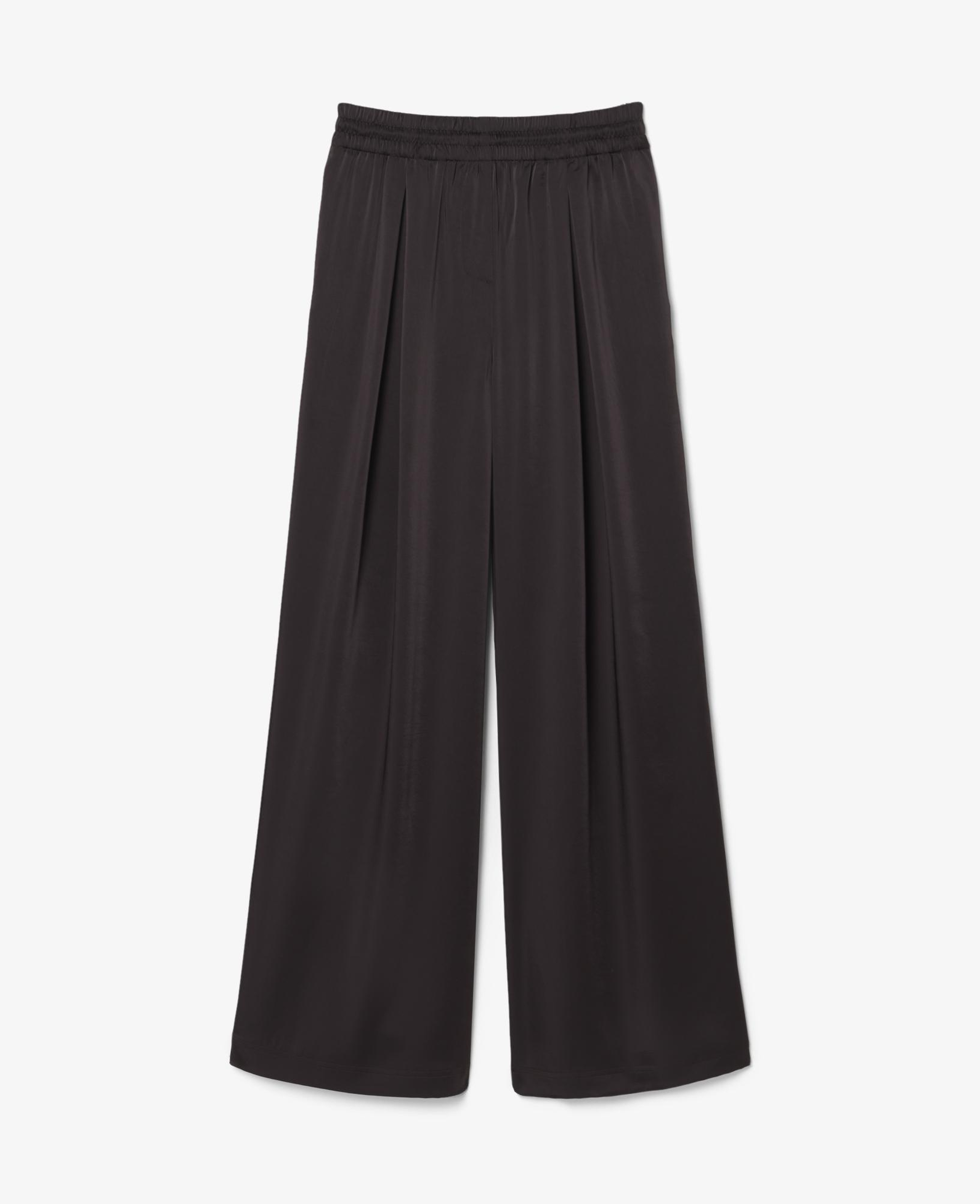 Kadın Oversize Fit Kahverengi Pantolon