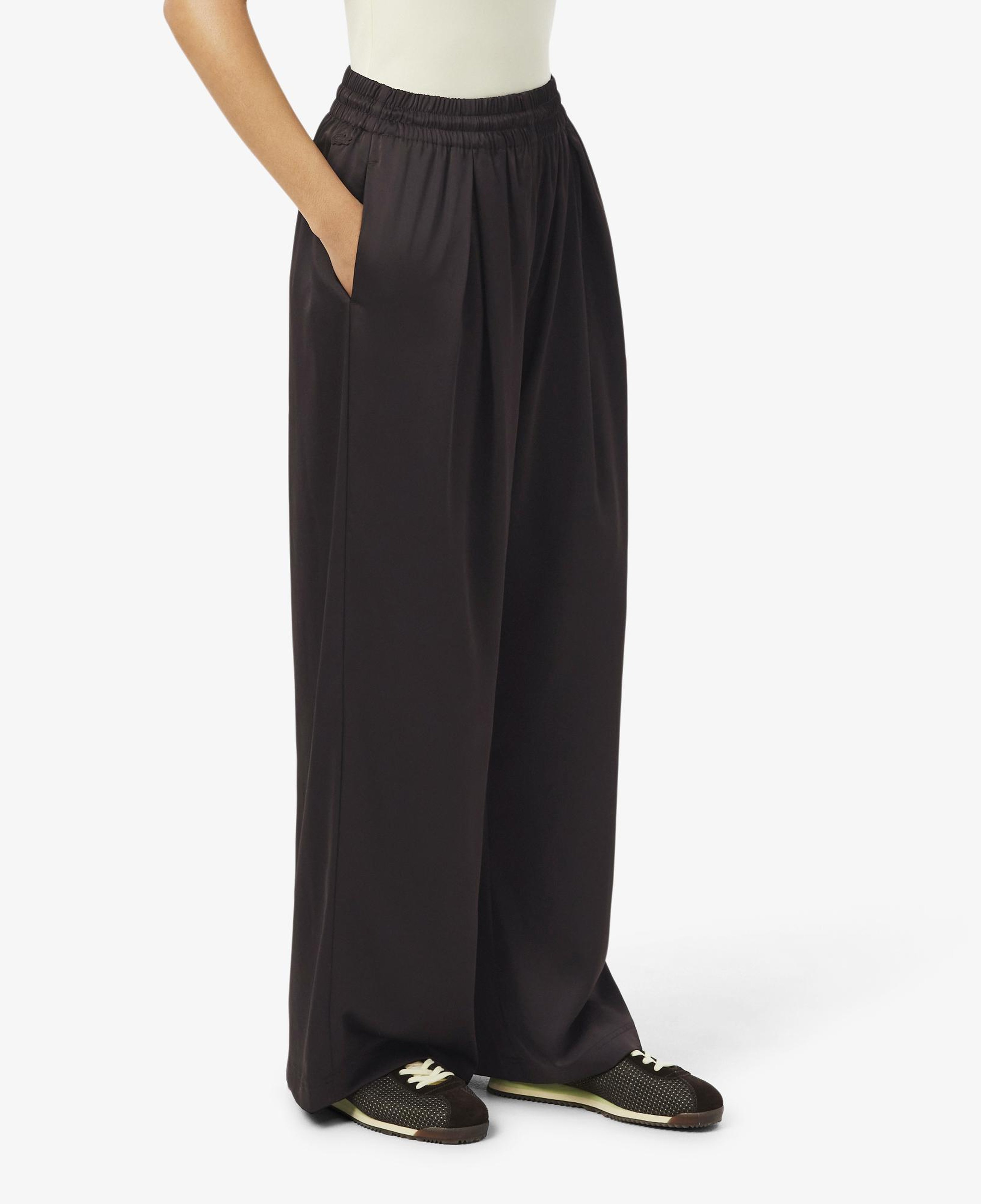 Kadın Oversize Fit Kahverengi Pantolon