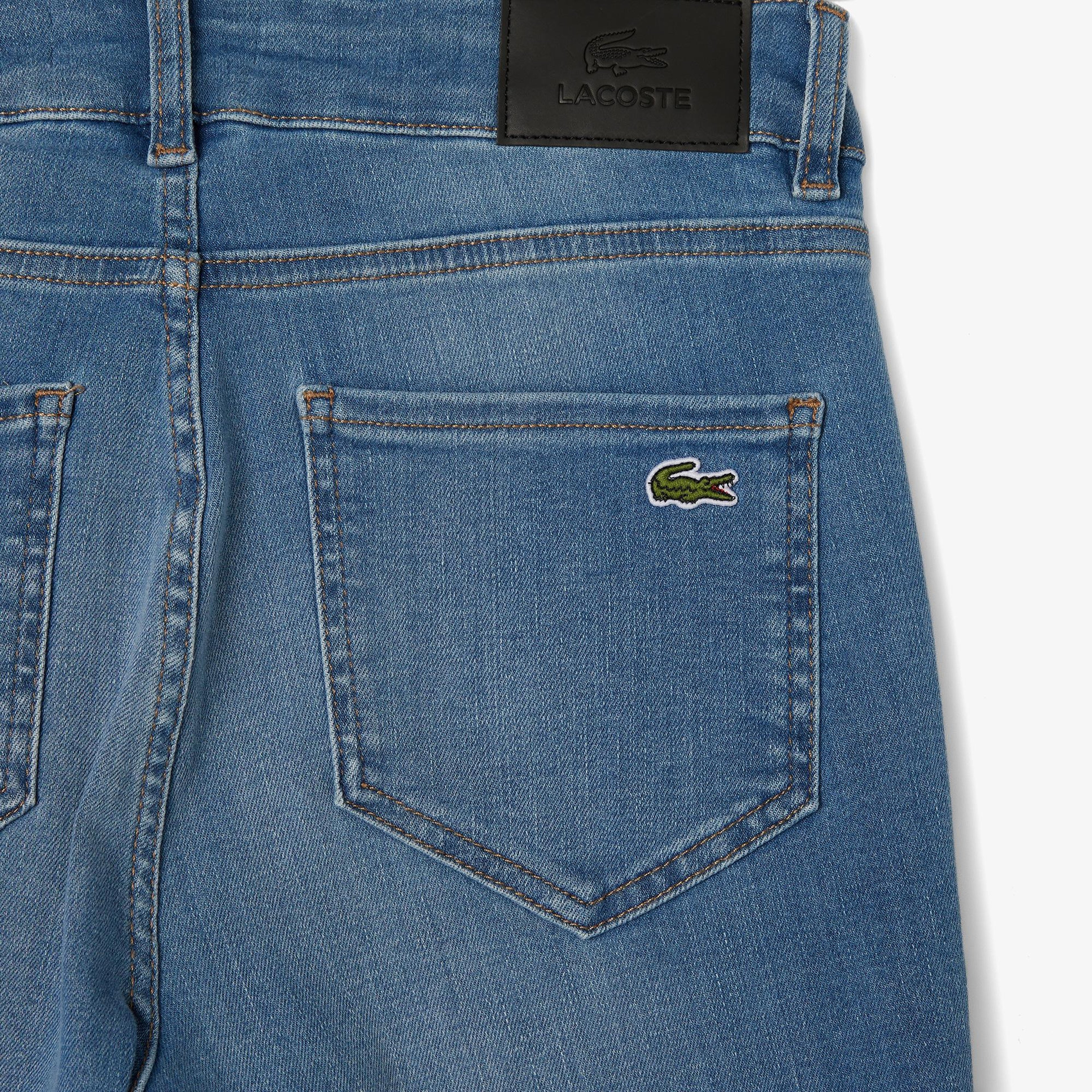 Kadın Slim Fit Mavi Jean Pantolon