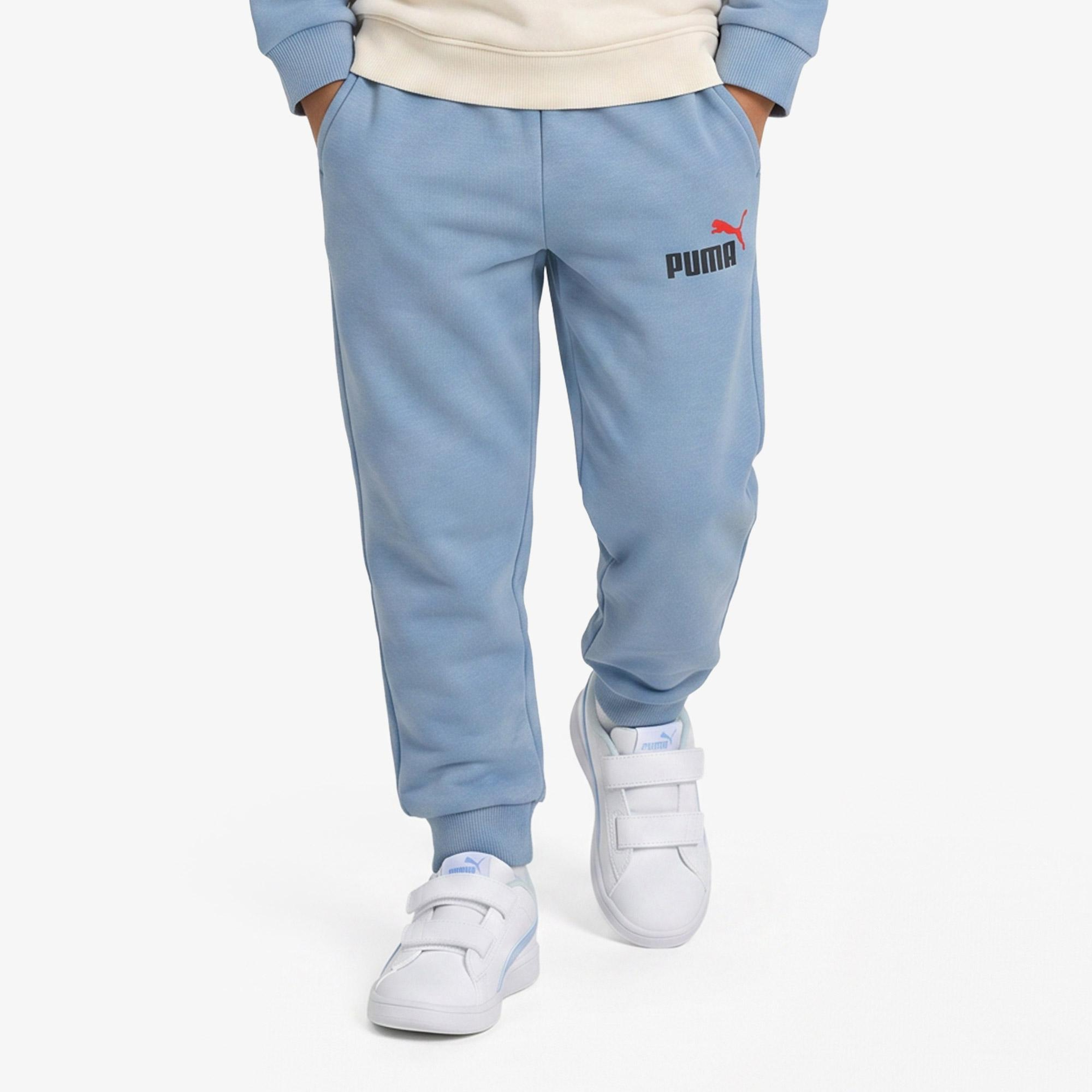 Puma Minicats Little Runners Çocuk Krem Eşofman Takımı
