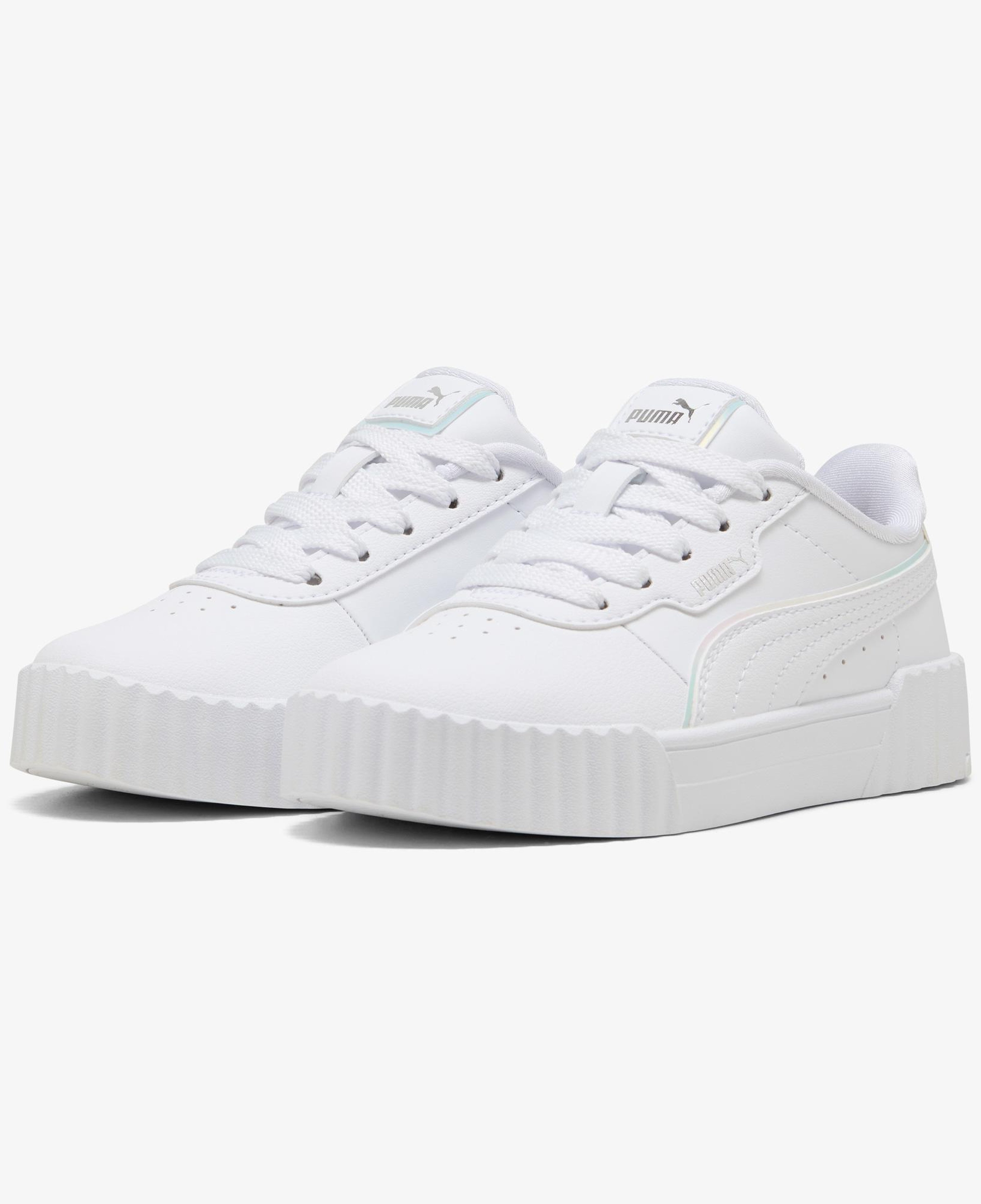 Puma Carina 3.0 Holo 2.0 Çocuk Beyaz Spor Ayakkabı