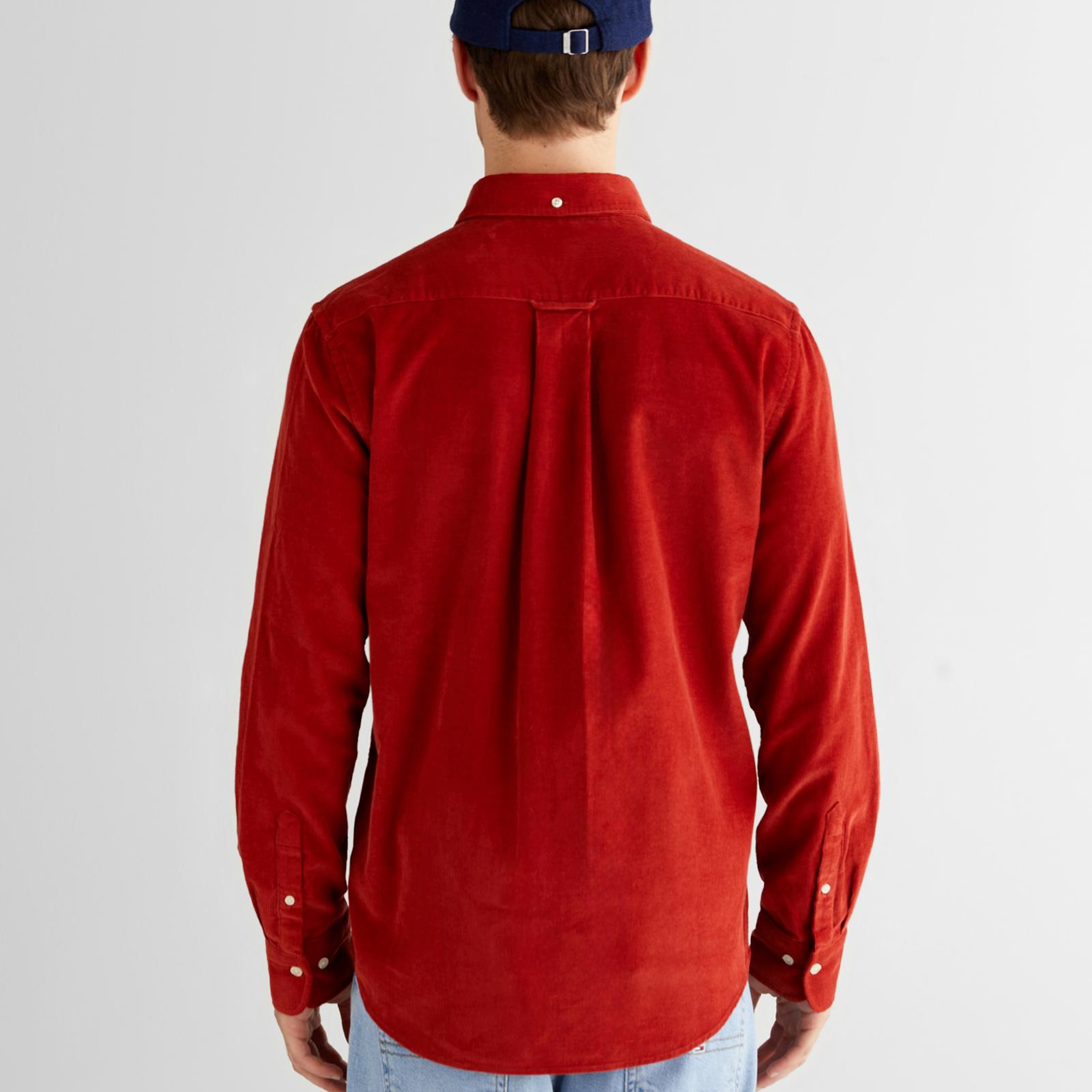 GANT Erkek Kırmızı Regular Fit Düğmeli Gömlek
