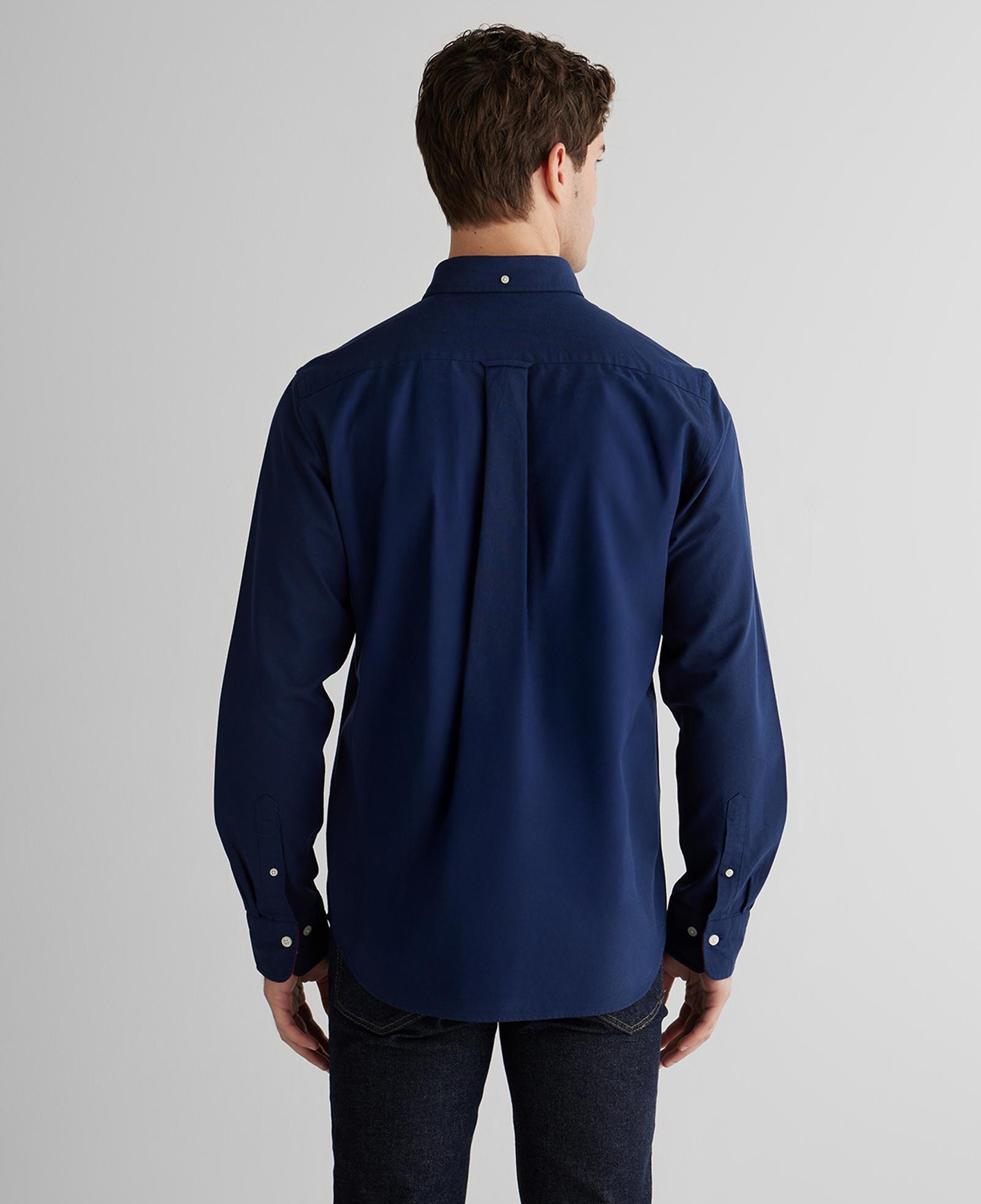 GANT Erkek Lacivert Regular Fit Oxford Gömlek