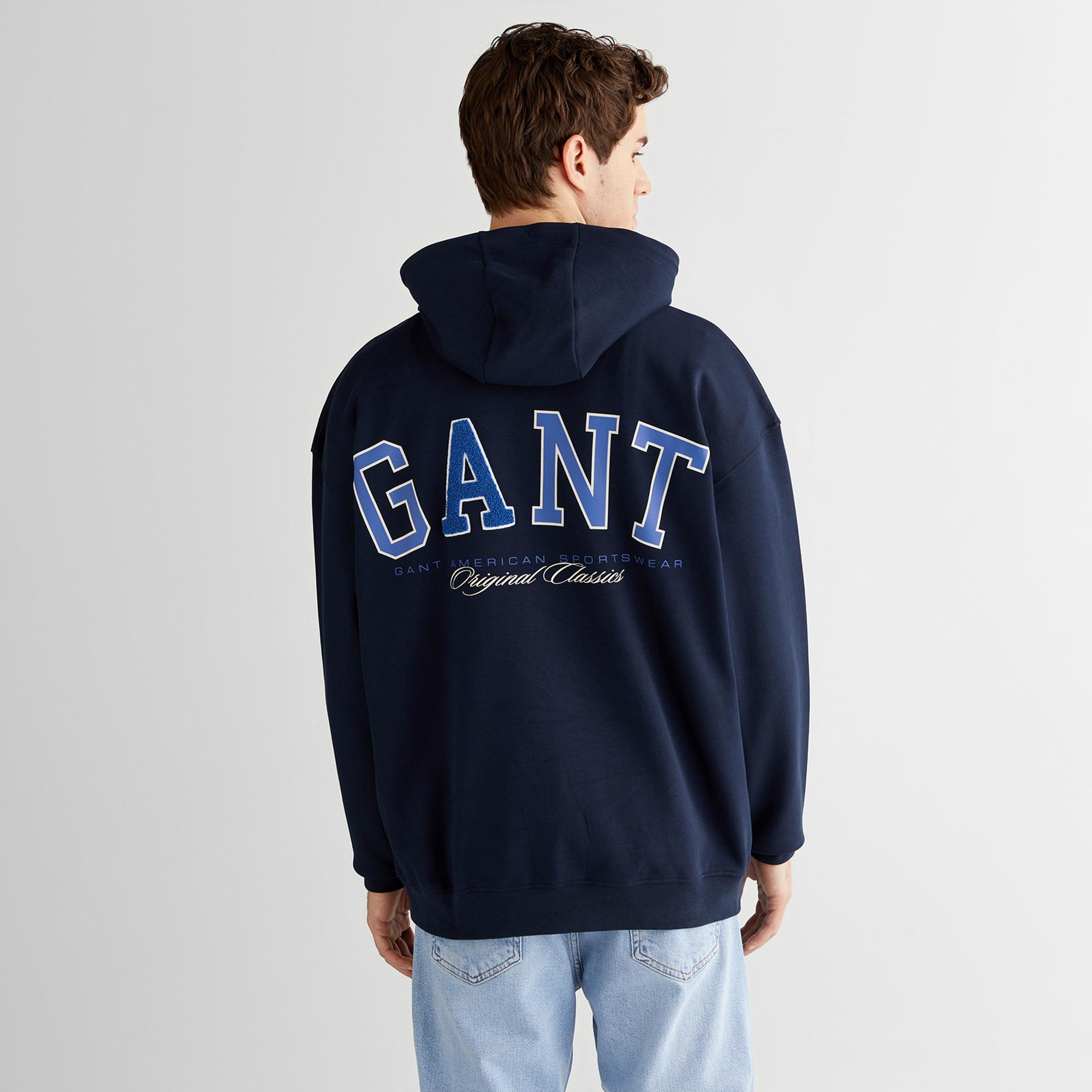 GANT Erkek Lacivert Sweatshirt