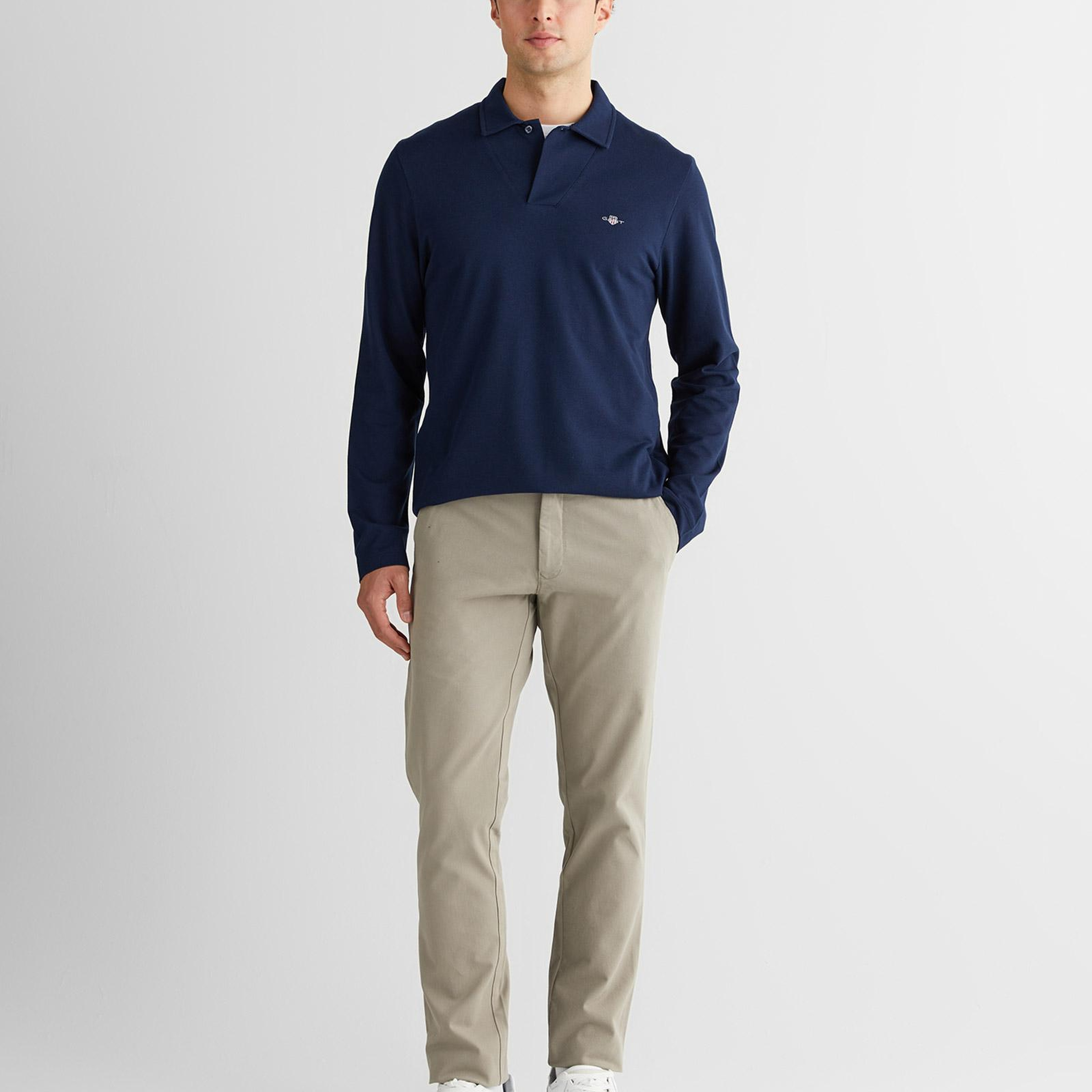 GANT Erkek Bej Slim Fit Pantolon