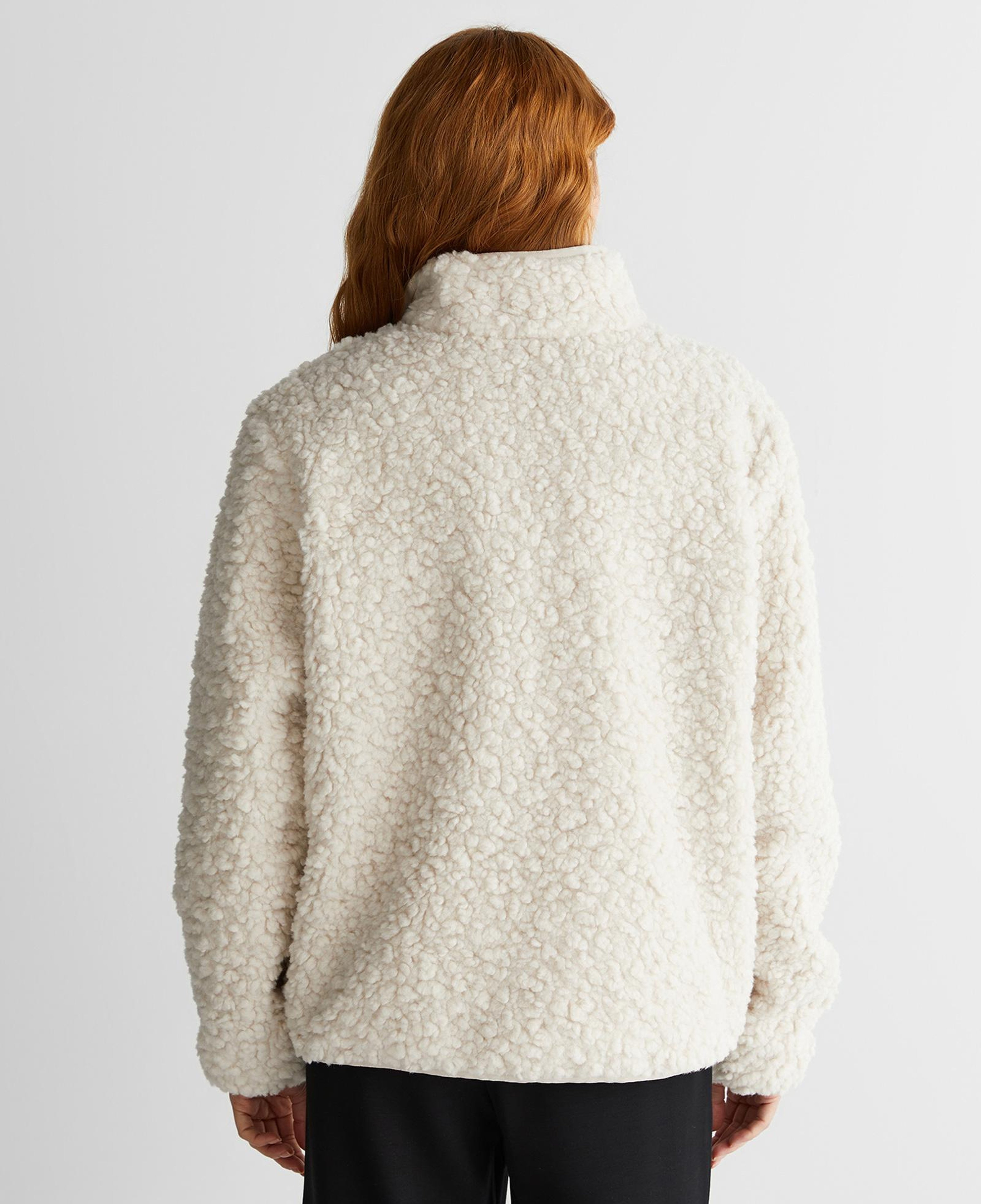 GANT Kadın Krem Polar Sweatshirt