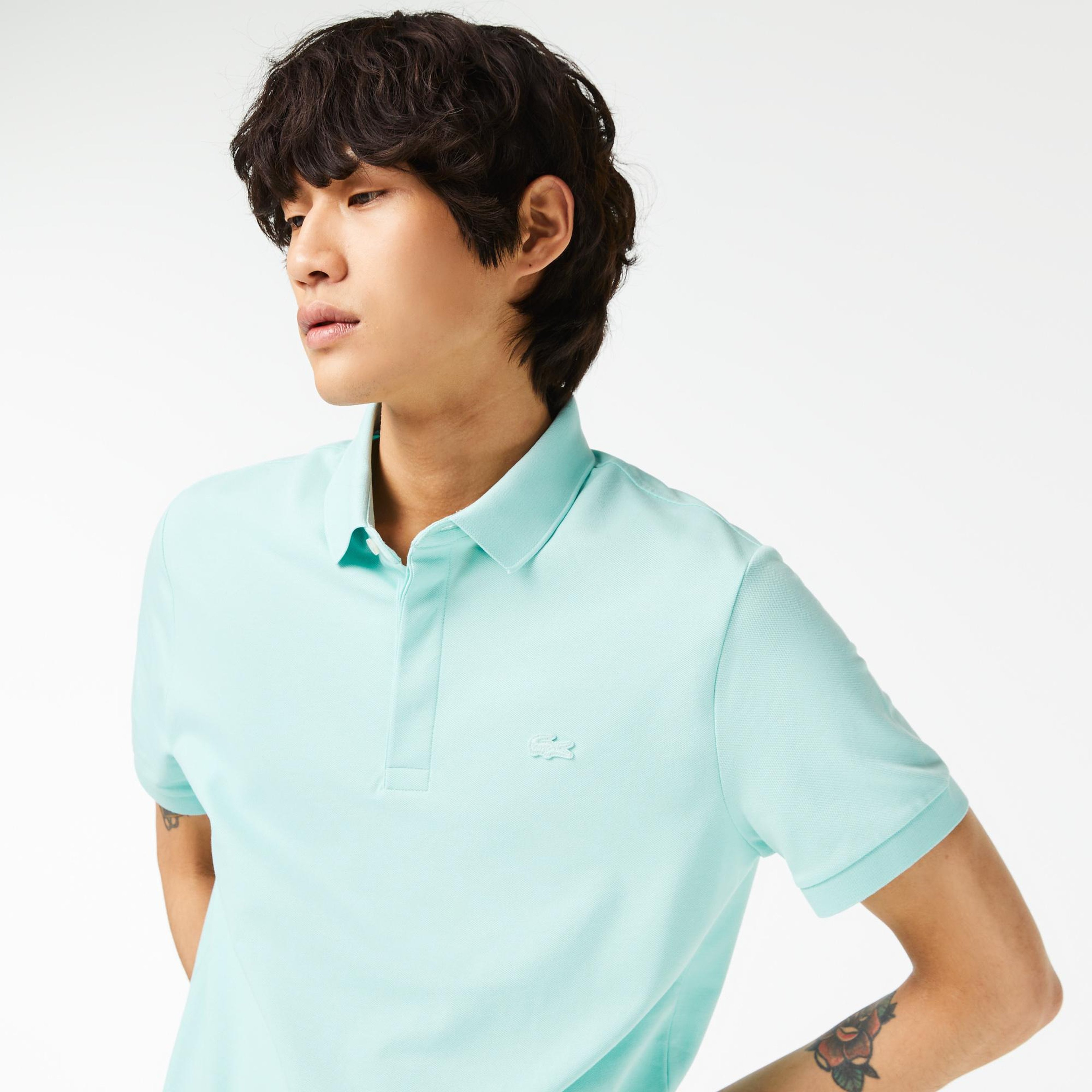 Erkek Regular Fit Paris Yeşil Polo