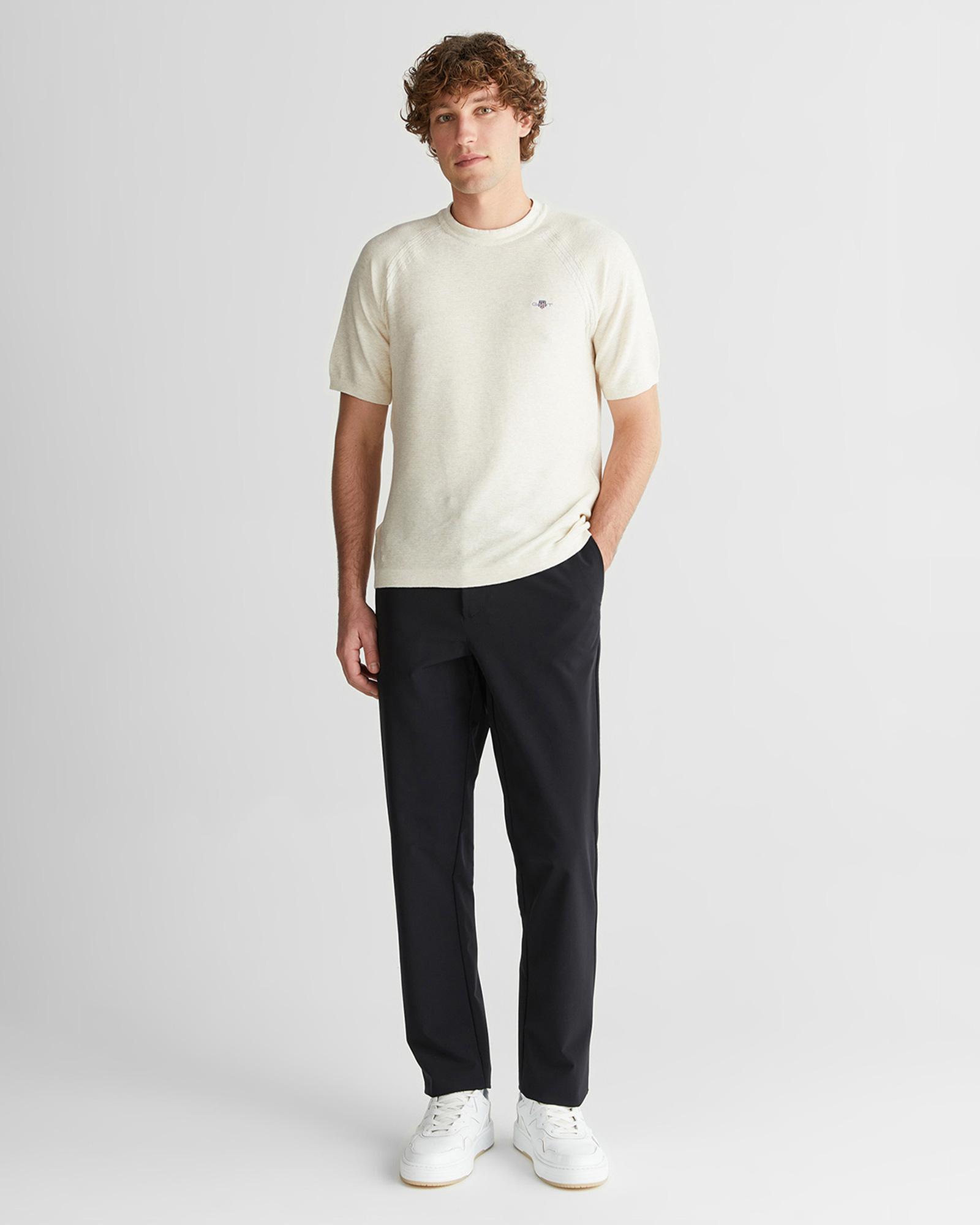 GANT Erkek Siyah Pantolon