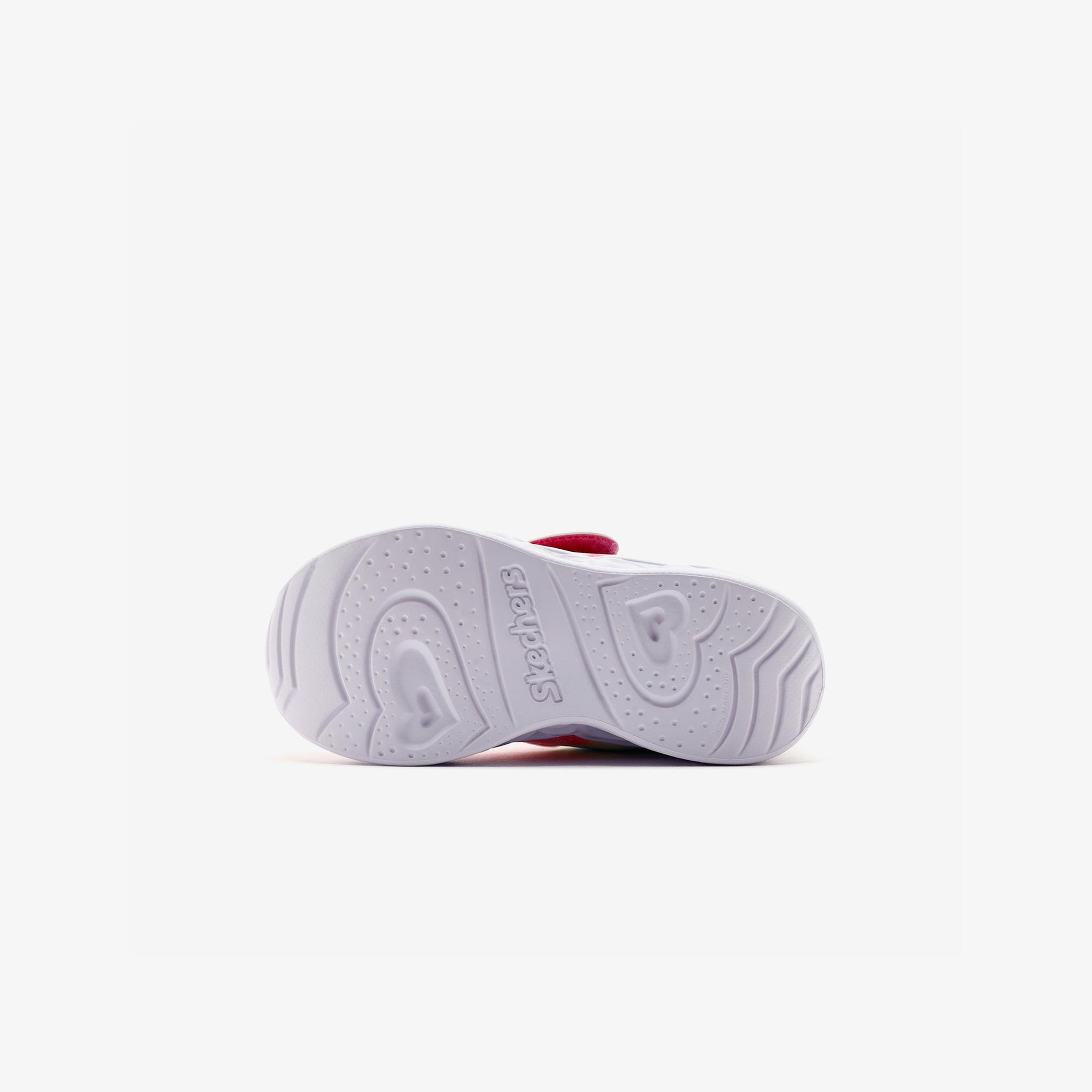 Skechers Heart Lights Lovin Reflection Çocuk Pembe Işıklı Spor Ayakkabı