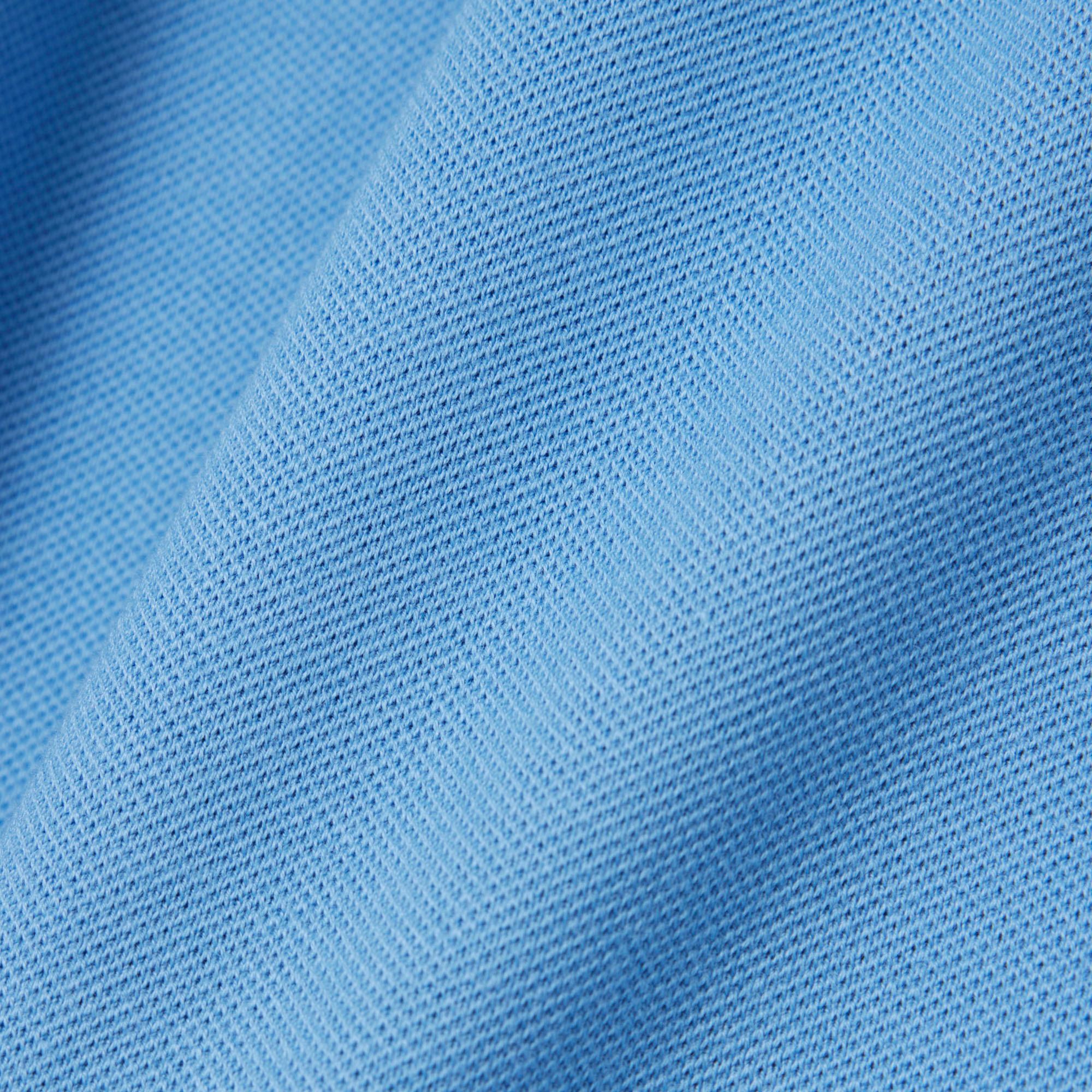 L.12.D Kadın Slim Fit Mavi Polo