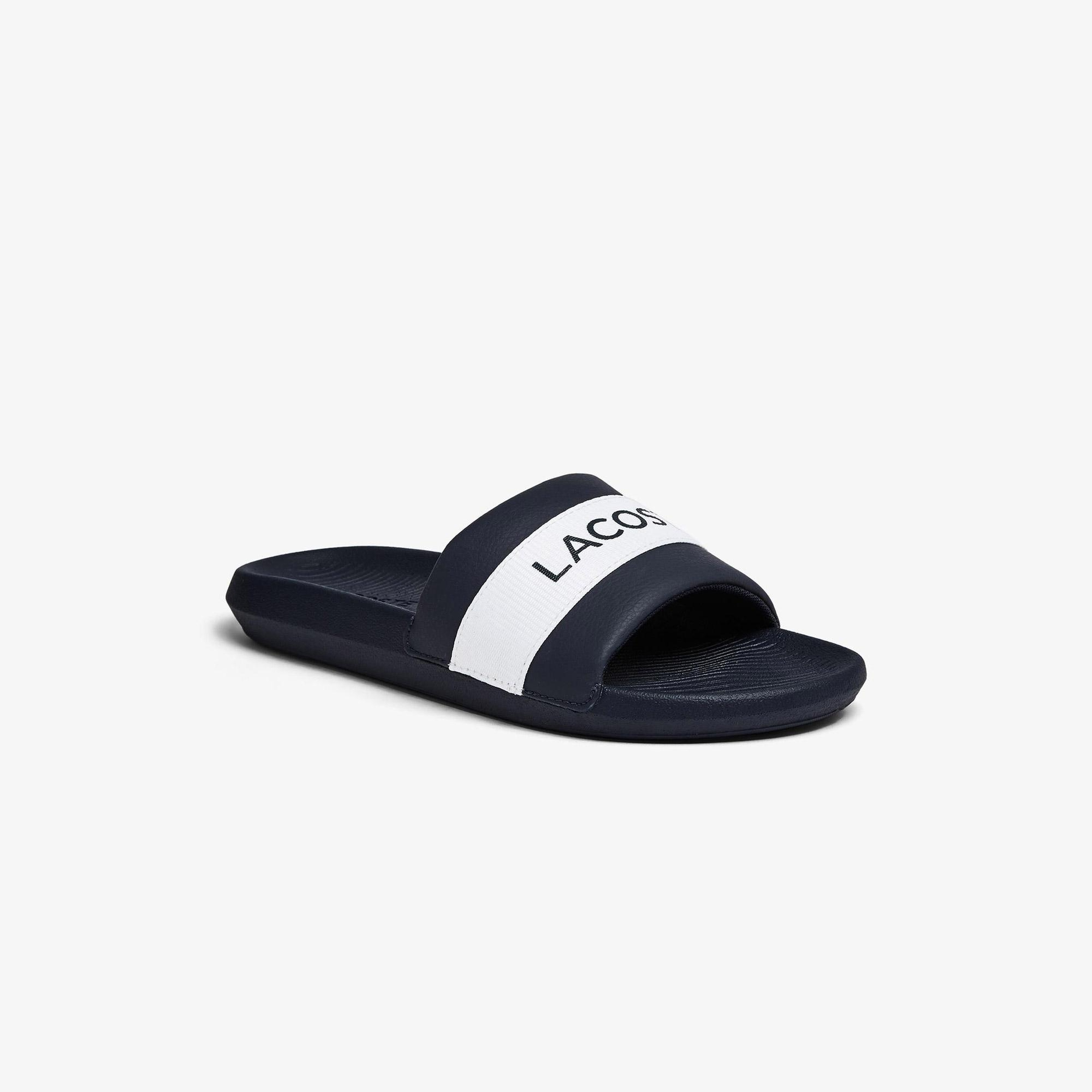 Lacoste Croco Erkek Lacivert Terlik