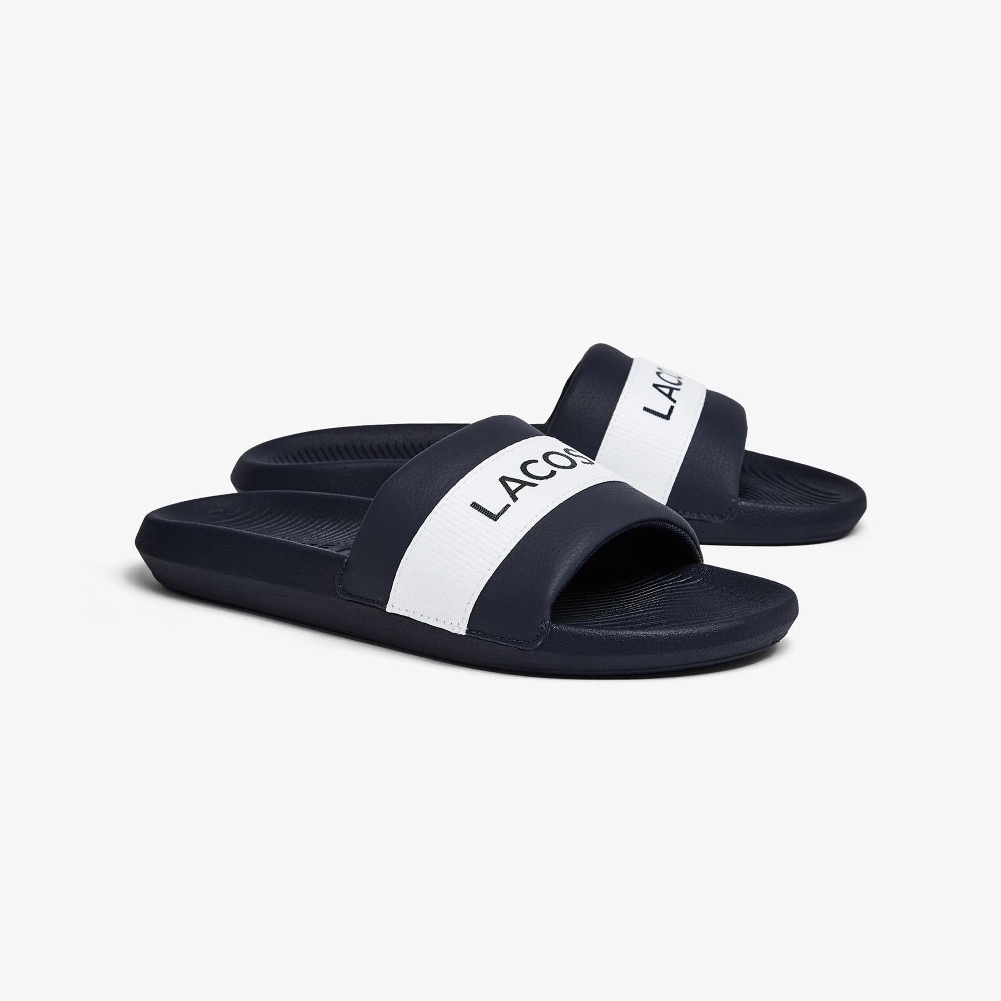 Lacoste Croco Erkek Lacivert Terlik