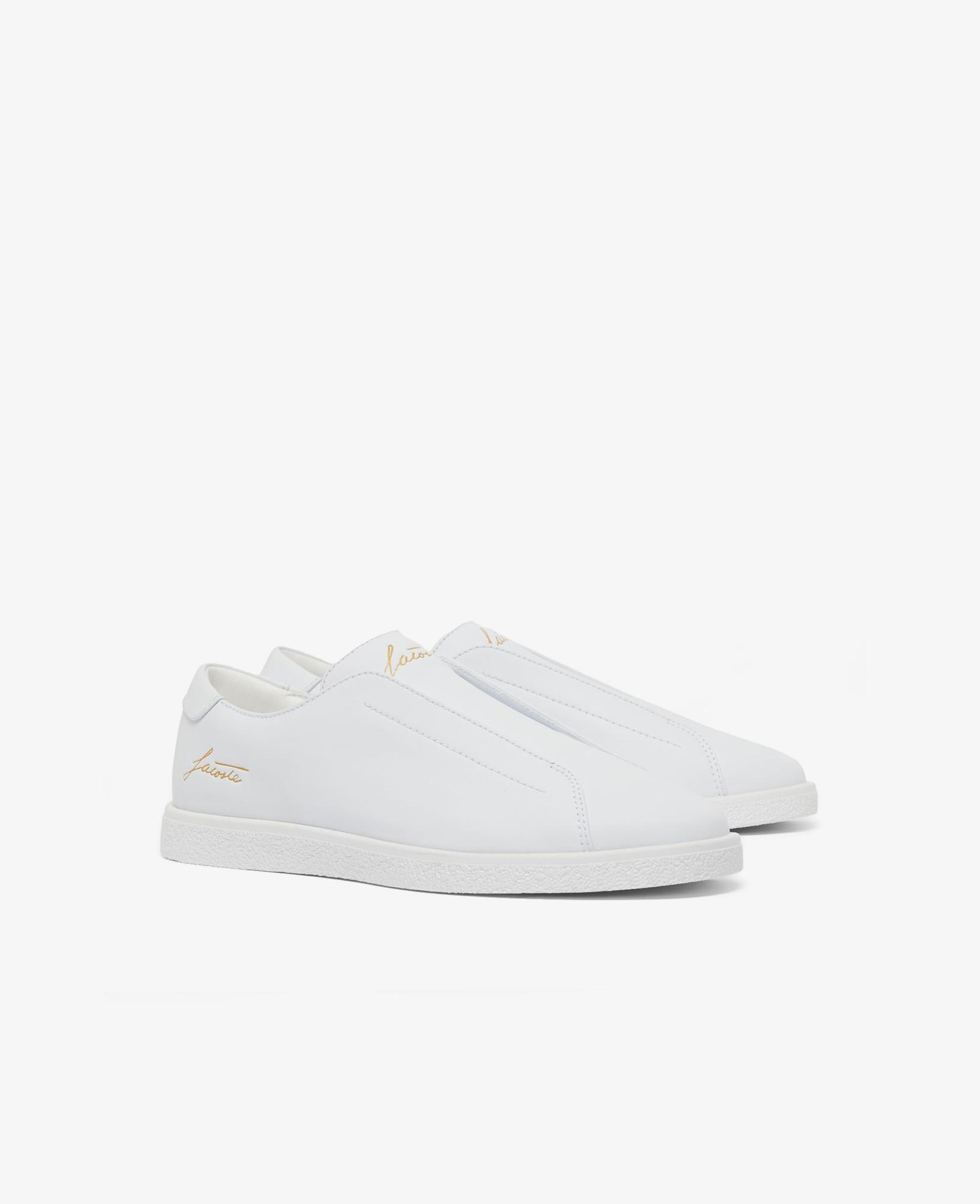 Lacoste Linecourt Slip-On Erkek Beyaz Sneaker