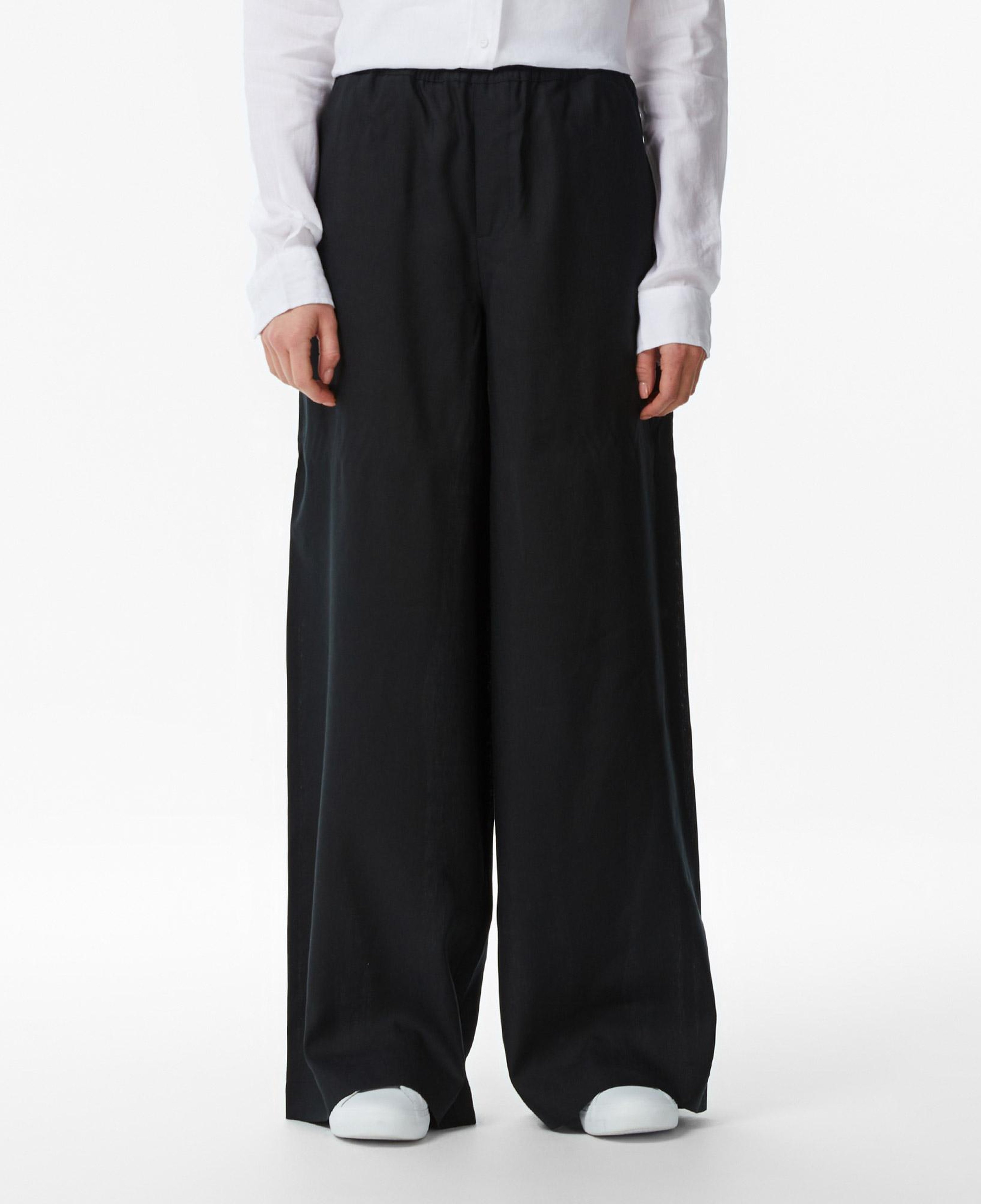 Kadın Relaxed Fit Siyah Pantolon