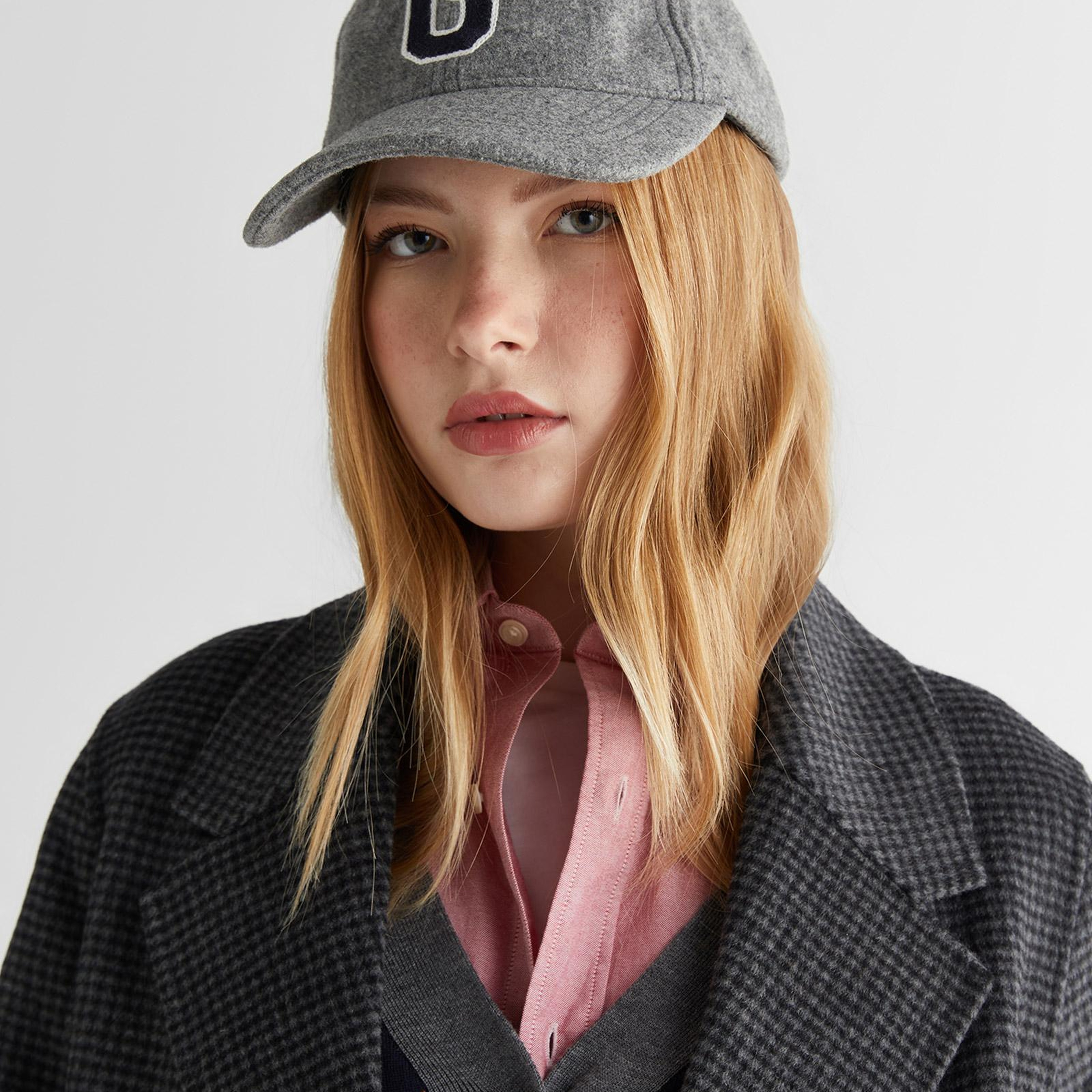 GANT Kadın Gri Regular Fit Mont