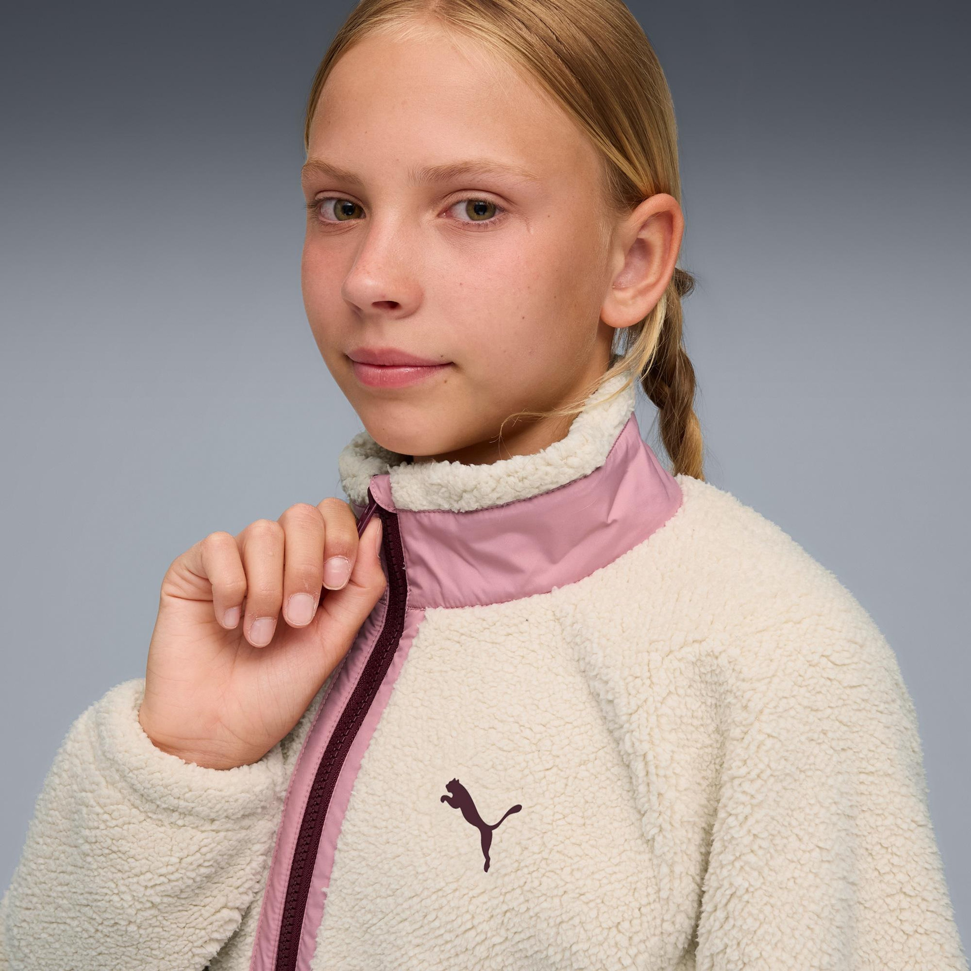 Puma Essential Animal Çocuk Krem Ceket
