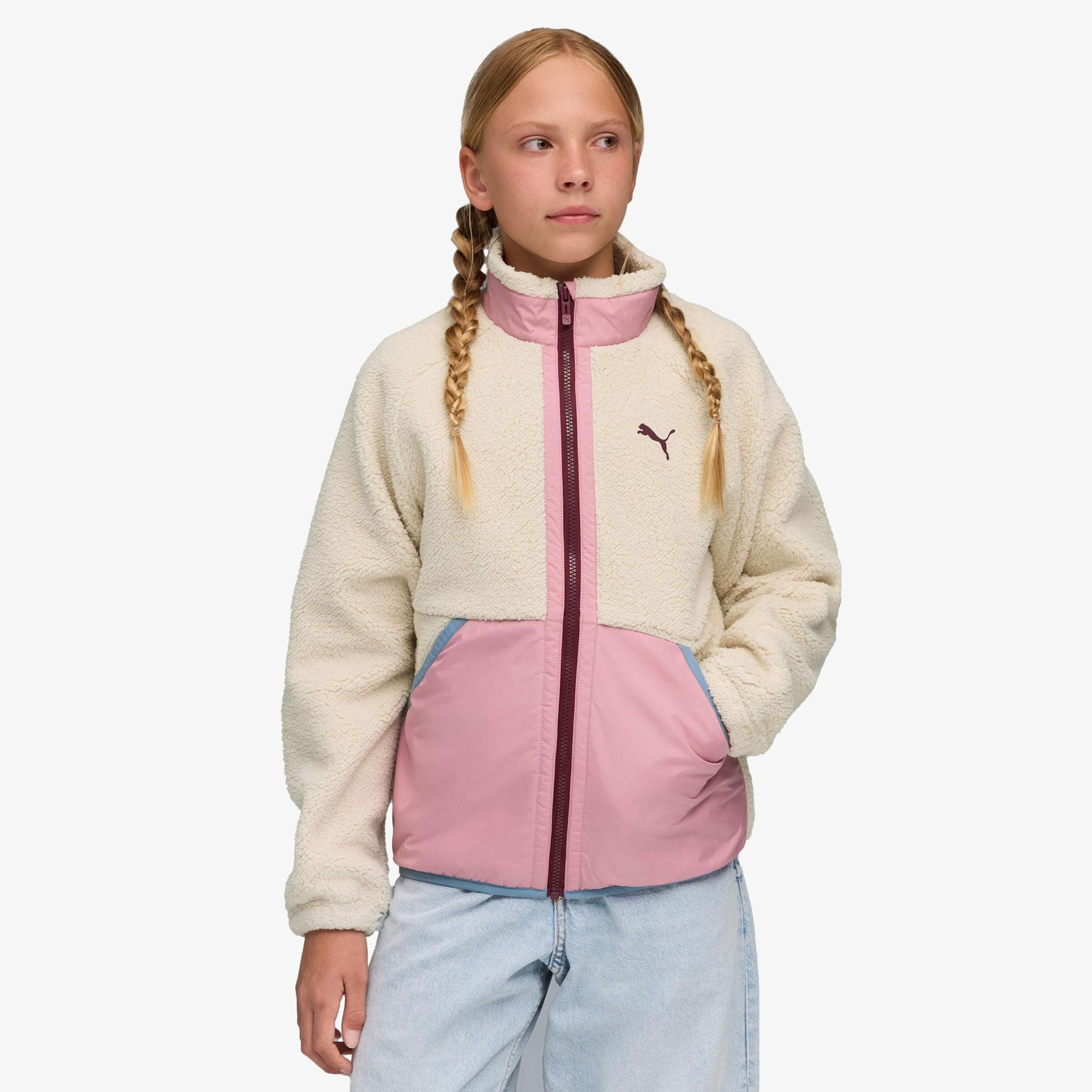 Puma Essential Animal Çocuk Krem Ceket