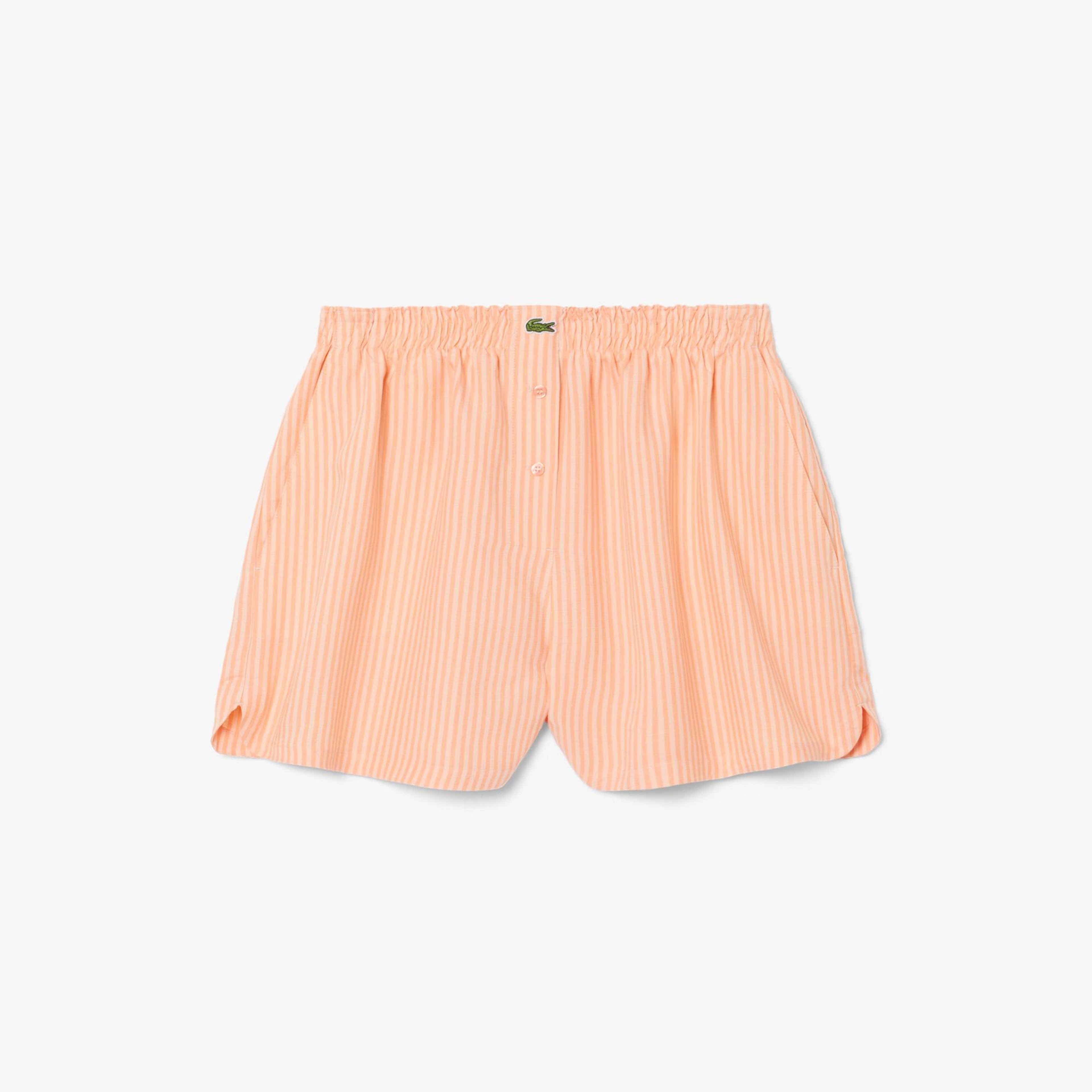 Kadın Oversize Fit Turuncu Şort