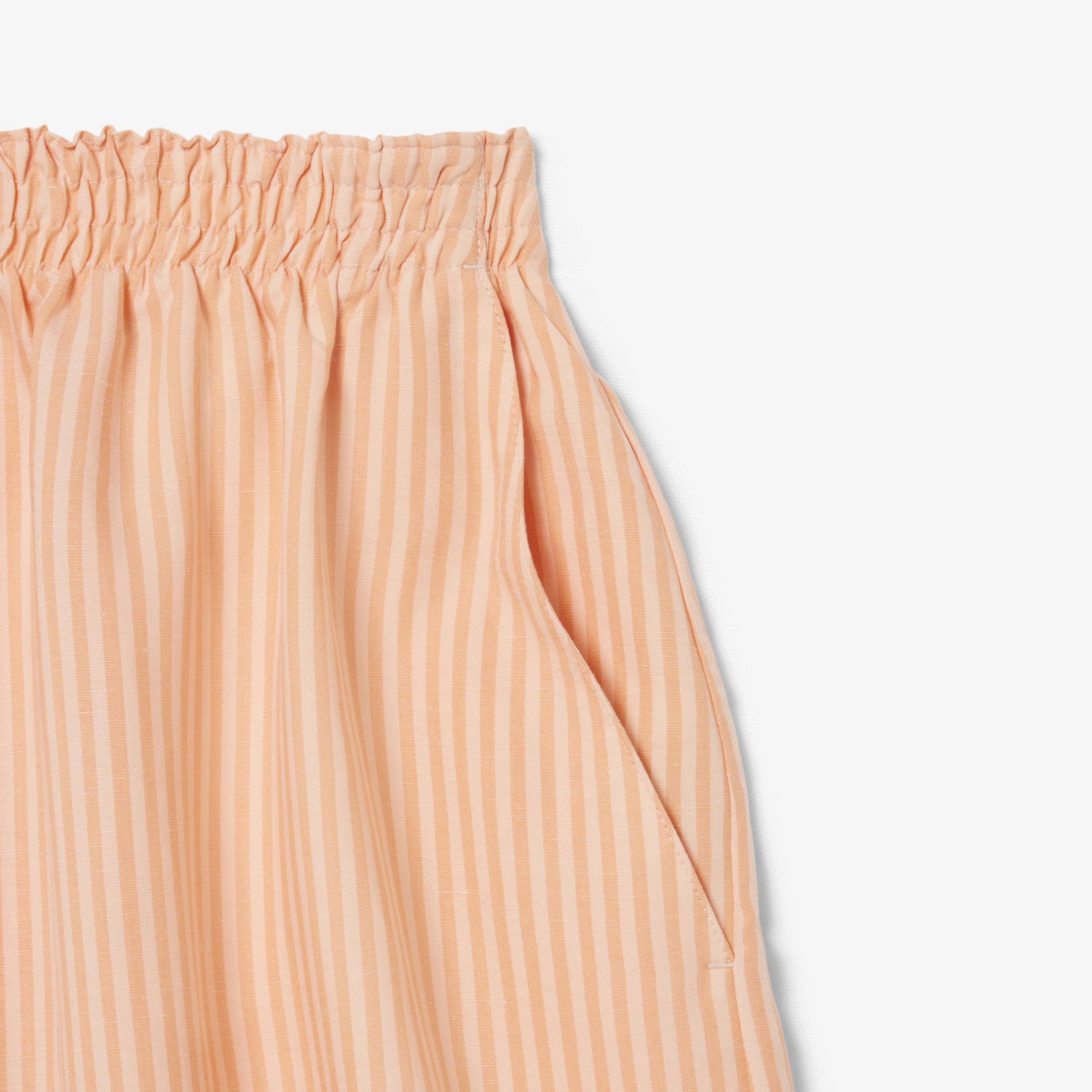 Kadın Oversize Fit Turuncu Şort