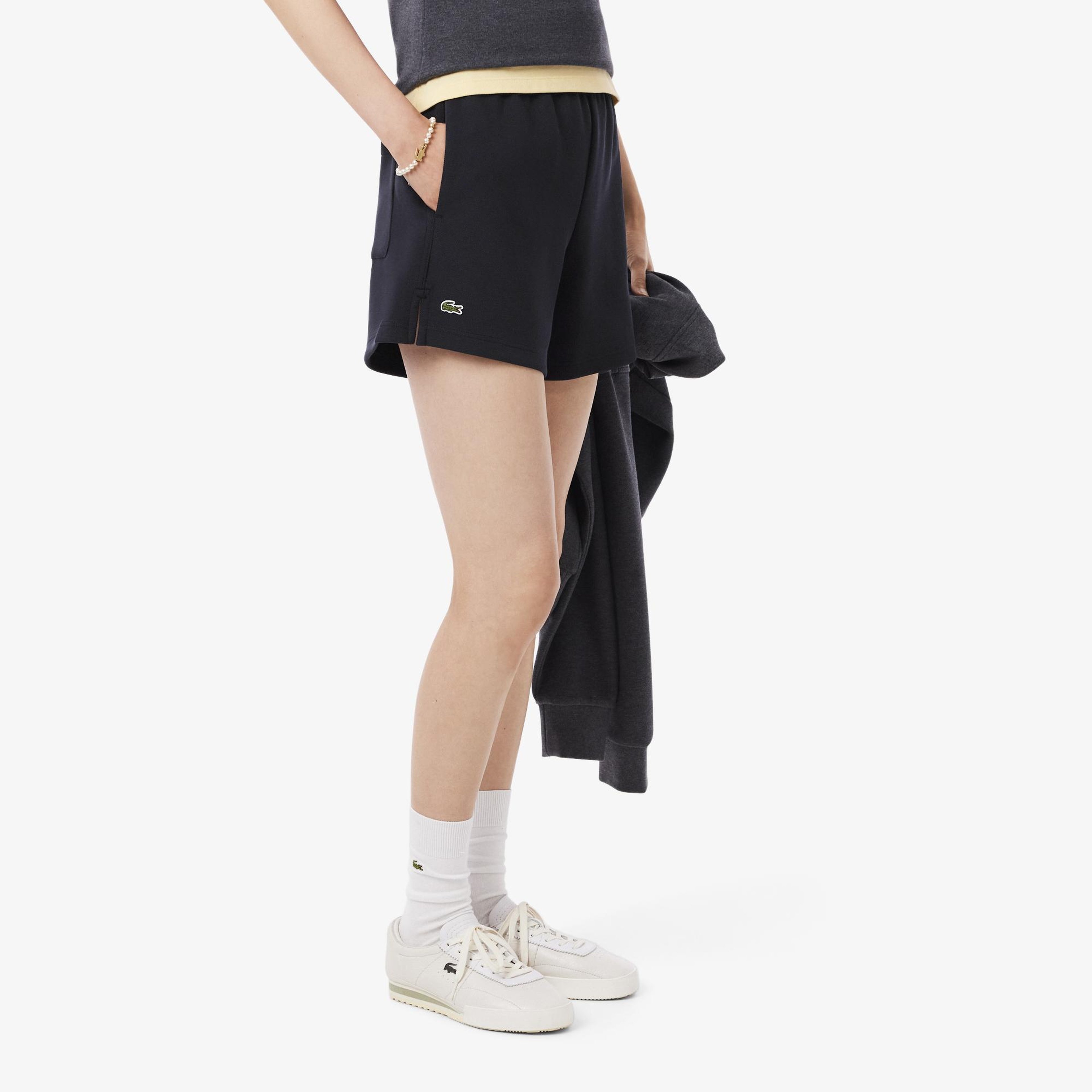 Kadın Relaxed Fit Lacivert Şort