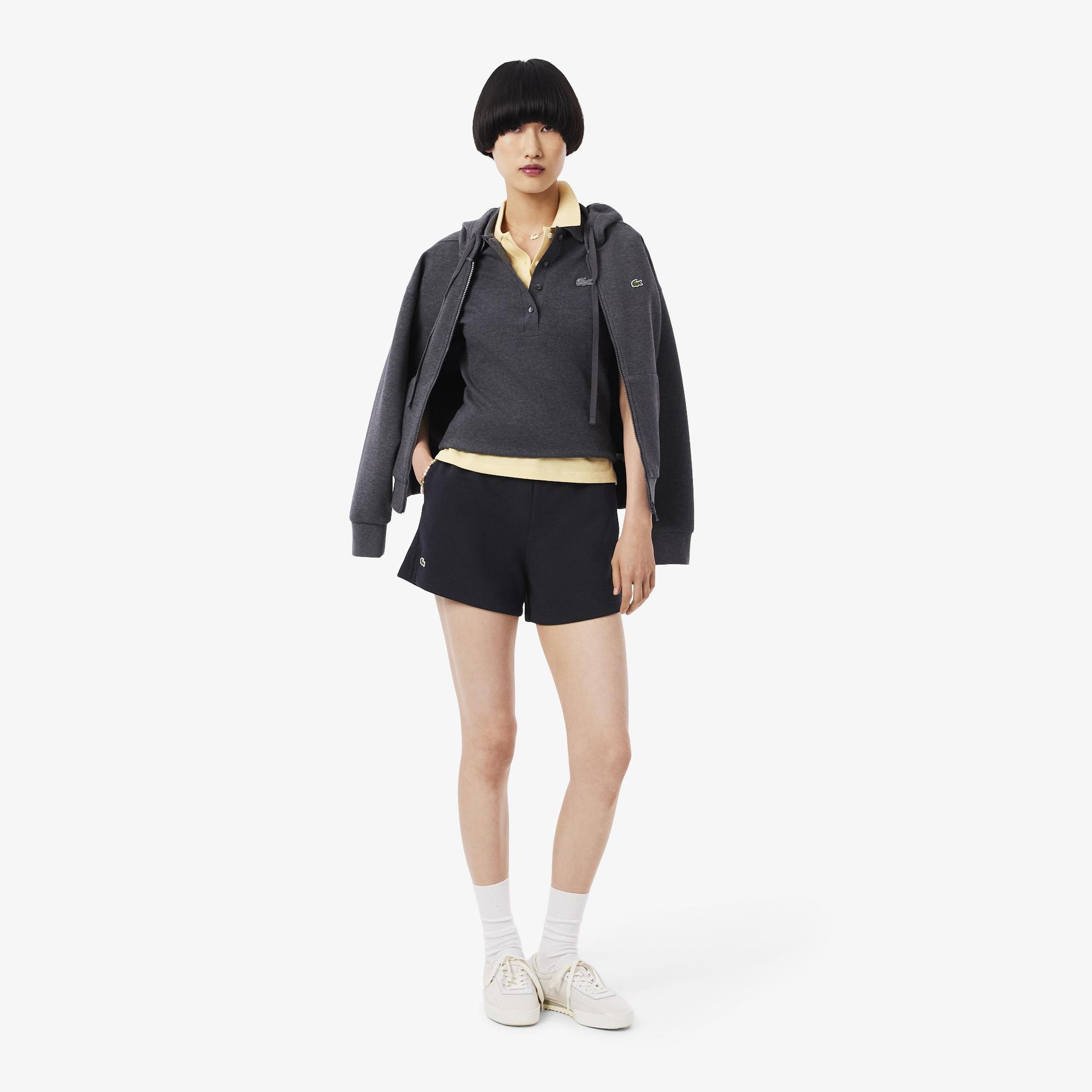 Kadın Relaxed Fit Lacivert Şort