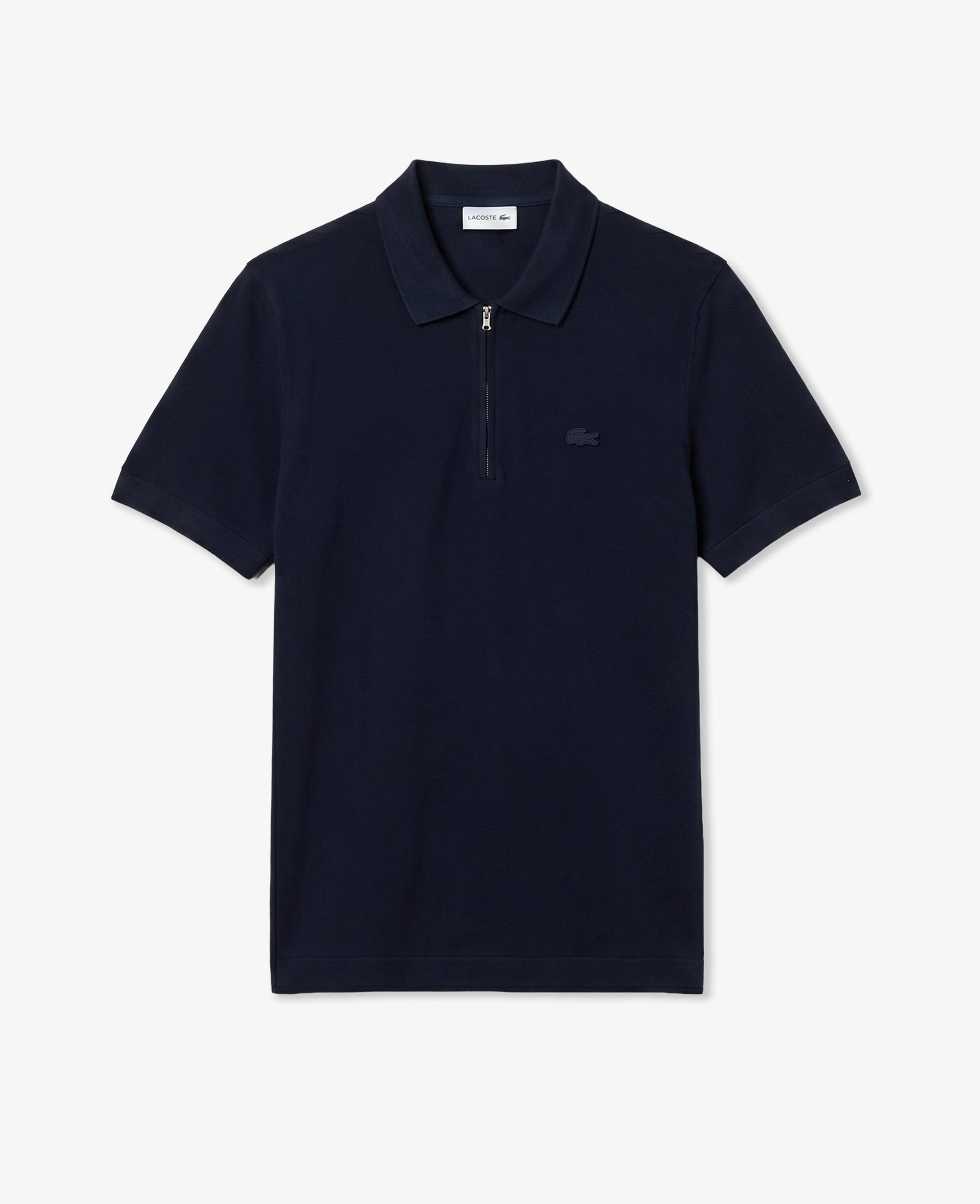 Erkek Classic Fit Kısa Kollu Polo Yaka Lacivert Triko