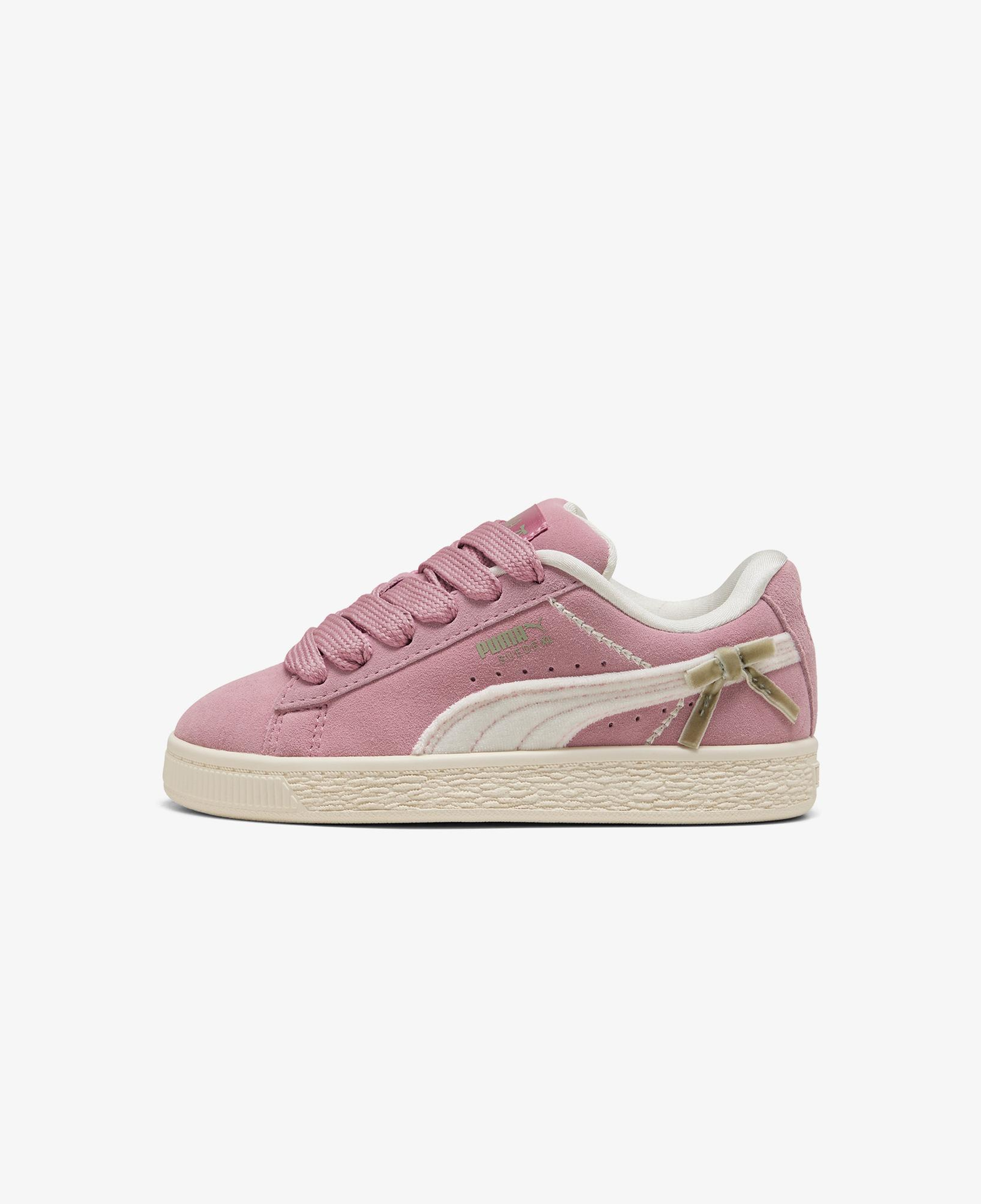 Puma Suede XL Bowtique Çocuk Pembe Spor Ayakkabı