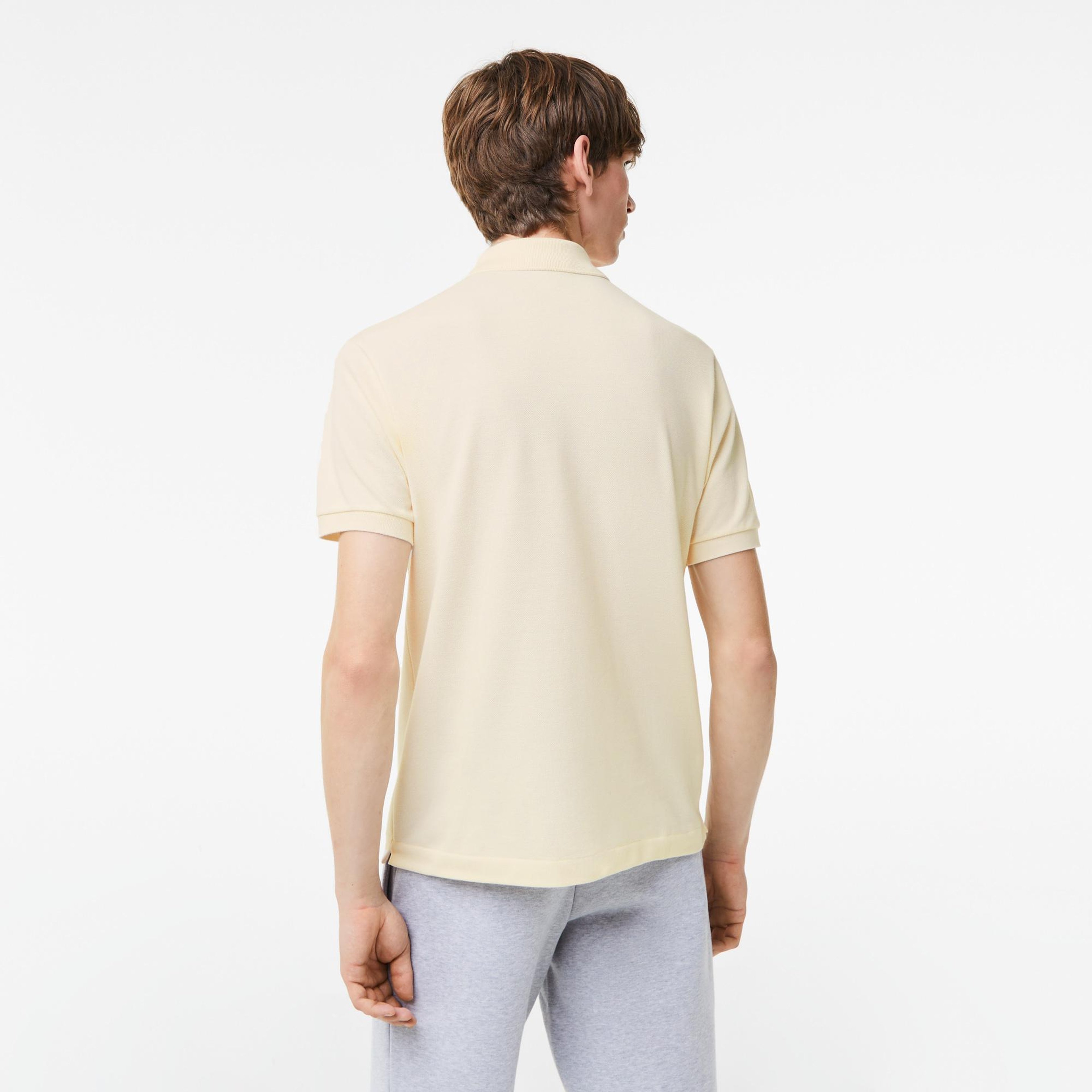 Lacoste L.12.12 Erkek Classic Fit Bej Polo