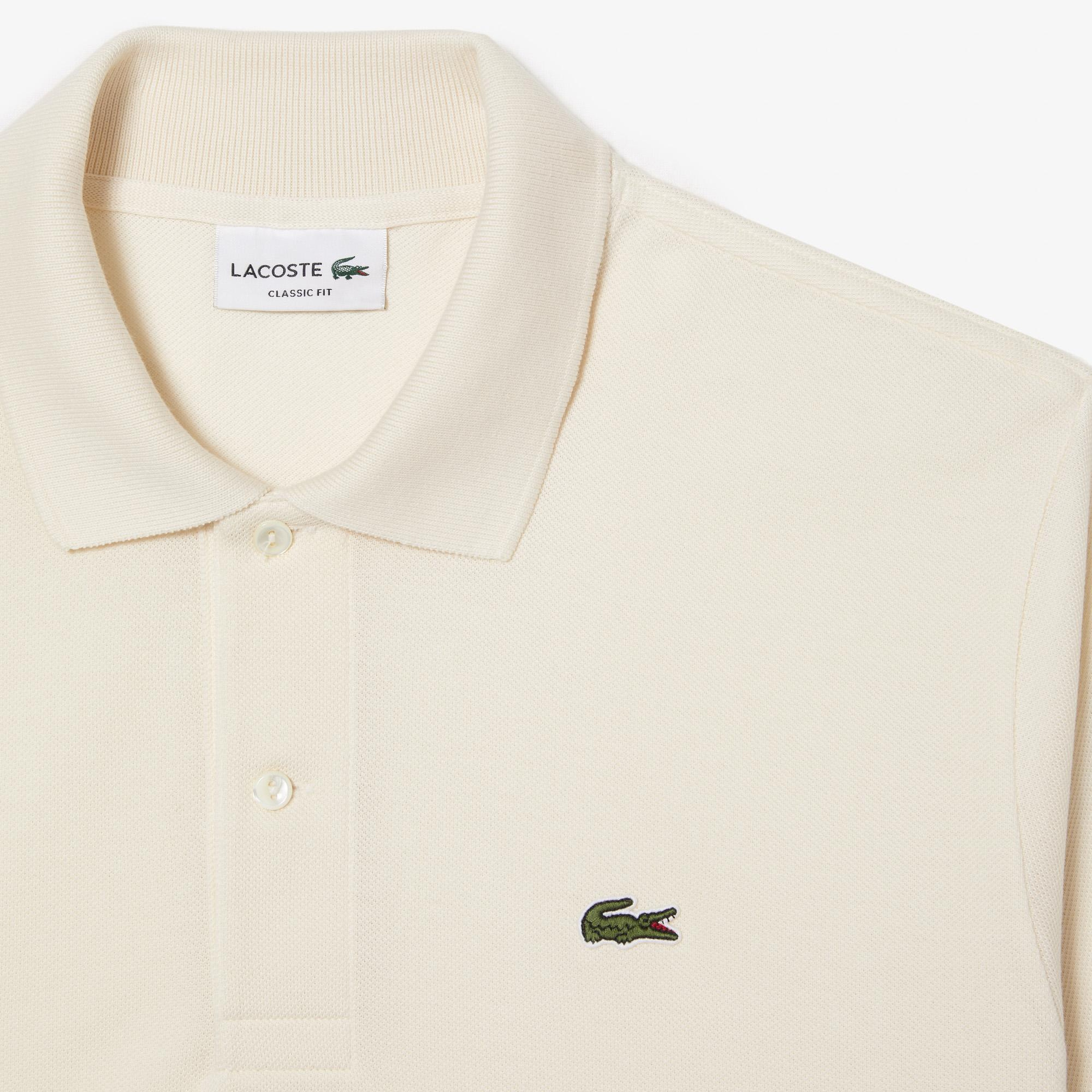 Lacoste L.12.12 Erkek Classic Fit Bej Polo