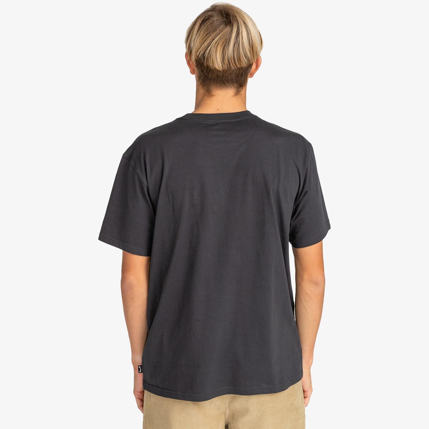 Billabong Stacked Arch Erkek Siyah Günlük T-Shirt