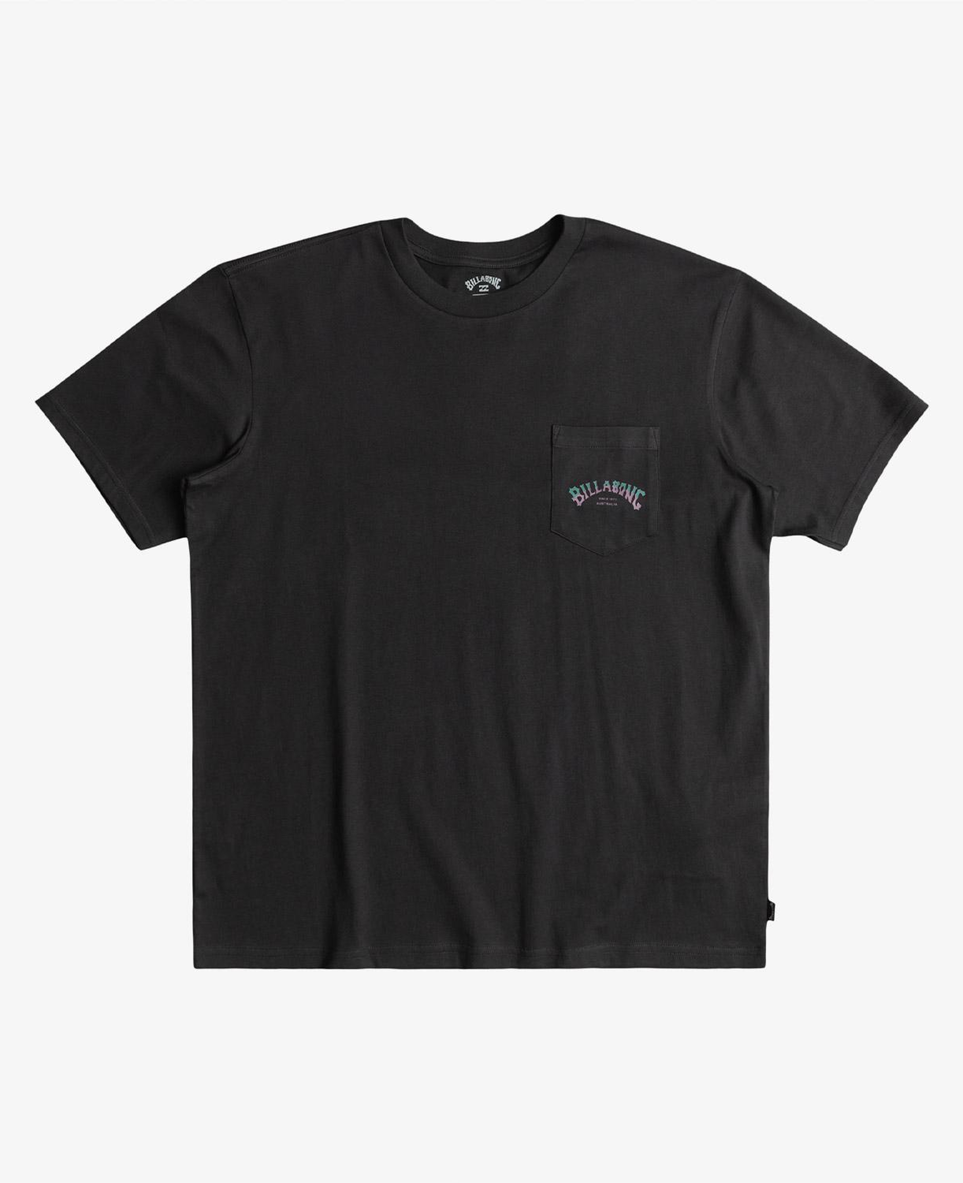 Billabong Stacked Arch Erkek Siyah Günlük T-Shirt