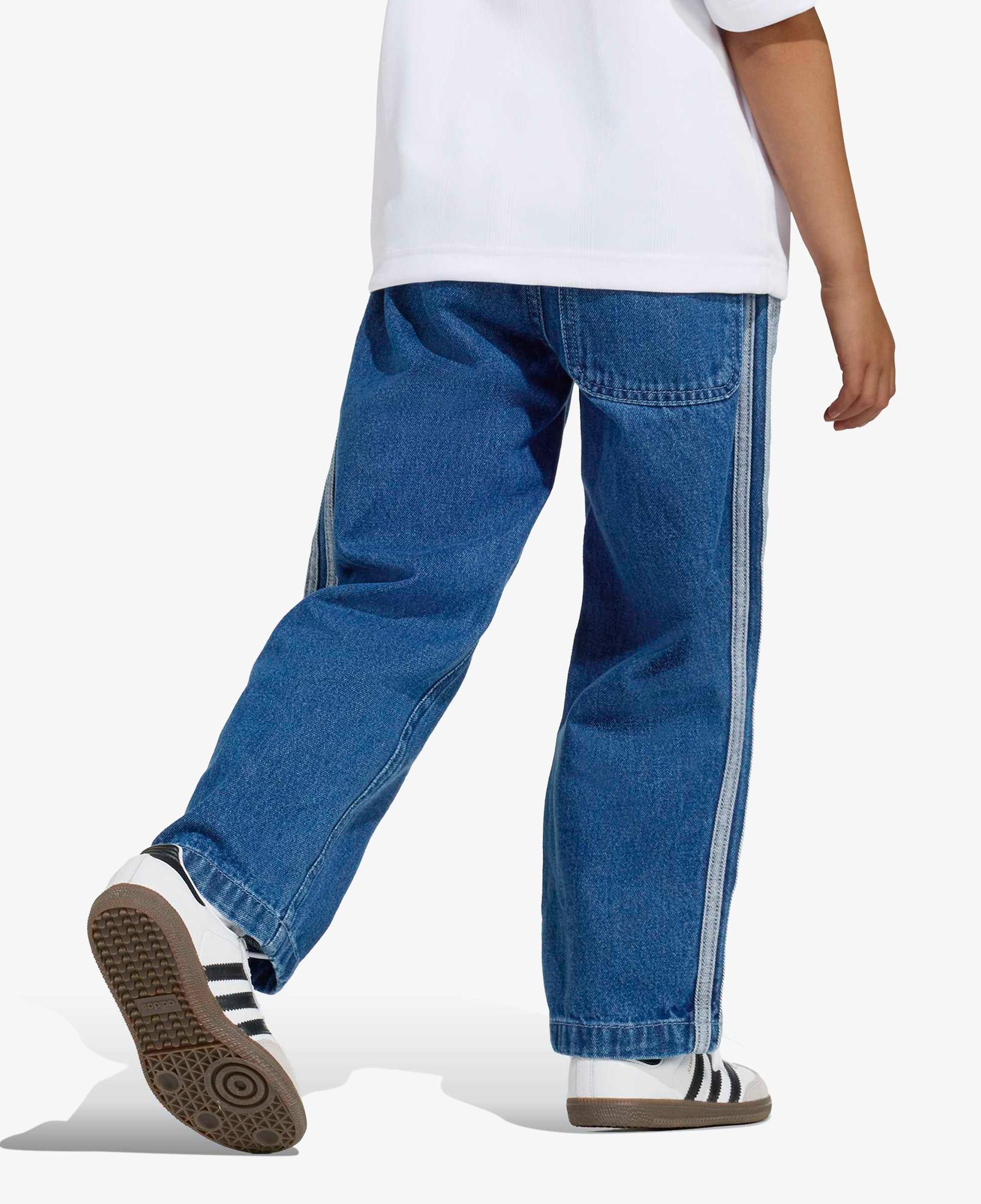 adidas Firebird Denim Çocuk Mavi Pantolon