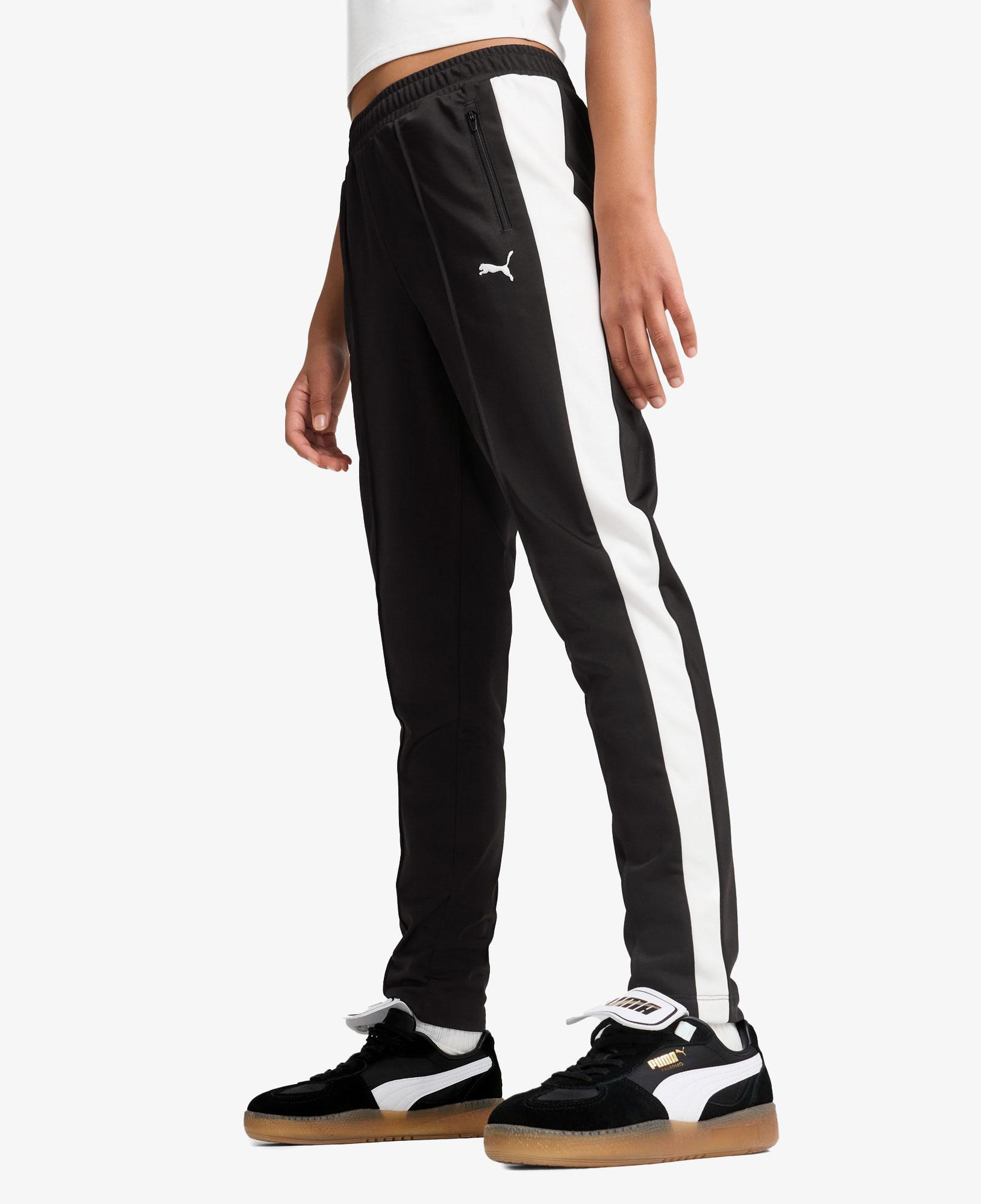 Puma T7 Always On Slim Çocuk Siyah Eşofman Altı