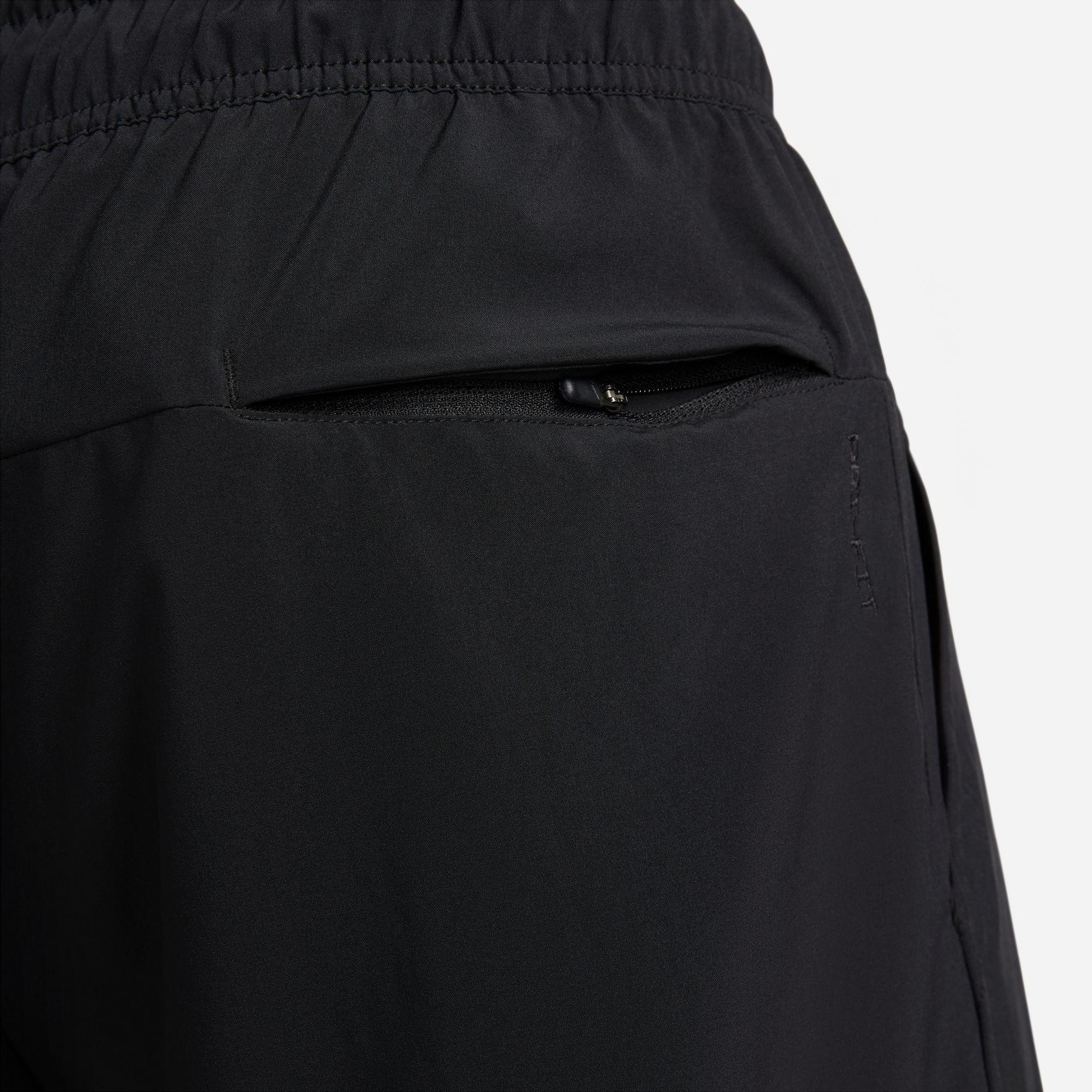 Nike Dri-Fit 18 cm 2'si 1 Arada Unlimited Woven Erkek Siyah Şort