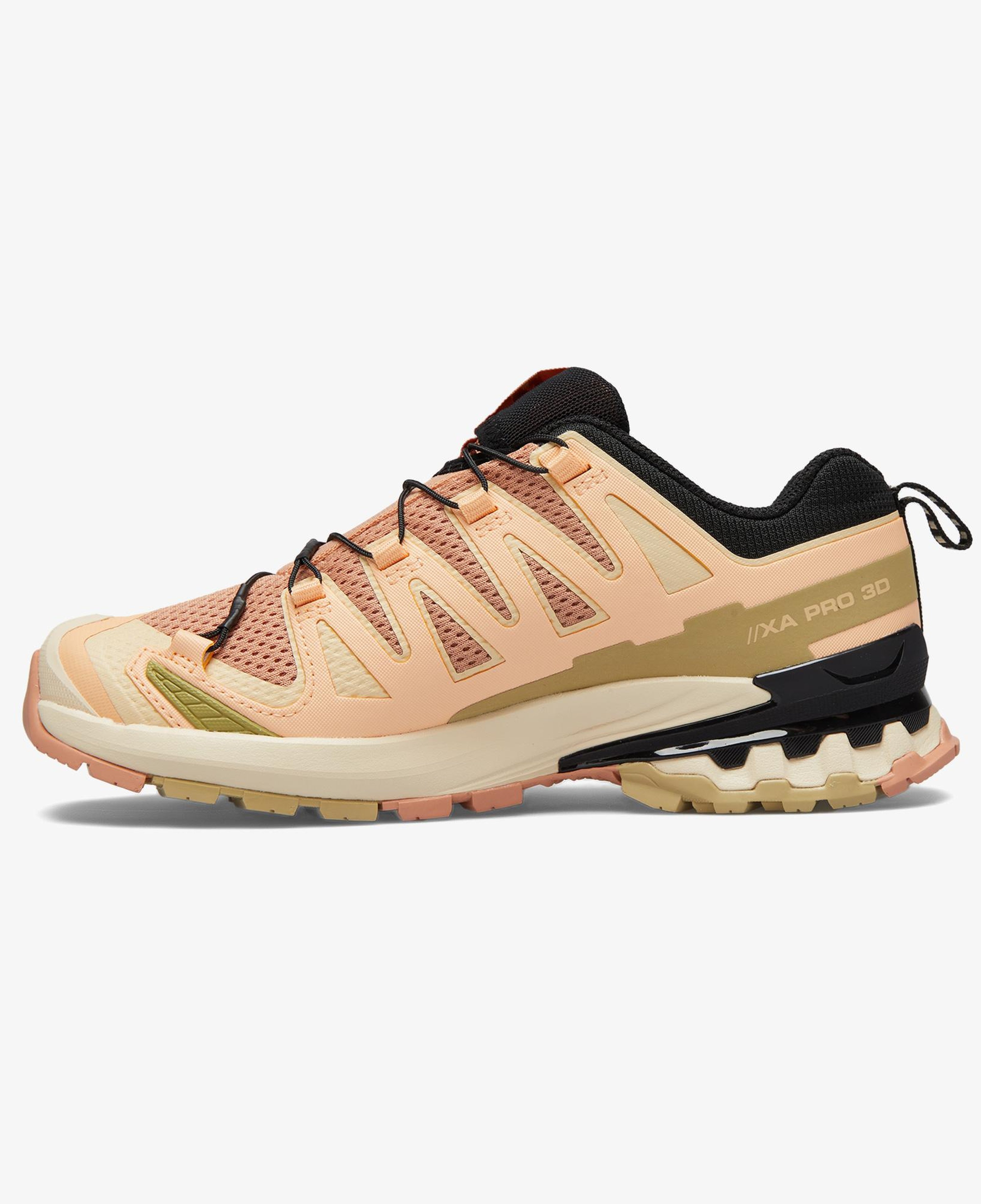 Salomon Xa Pro 3D V9 Kadın Krem Koşu Ayakkabısı
