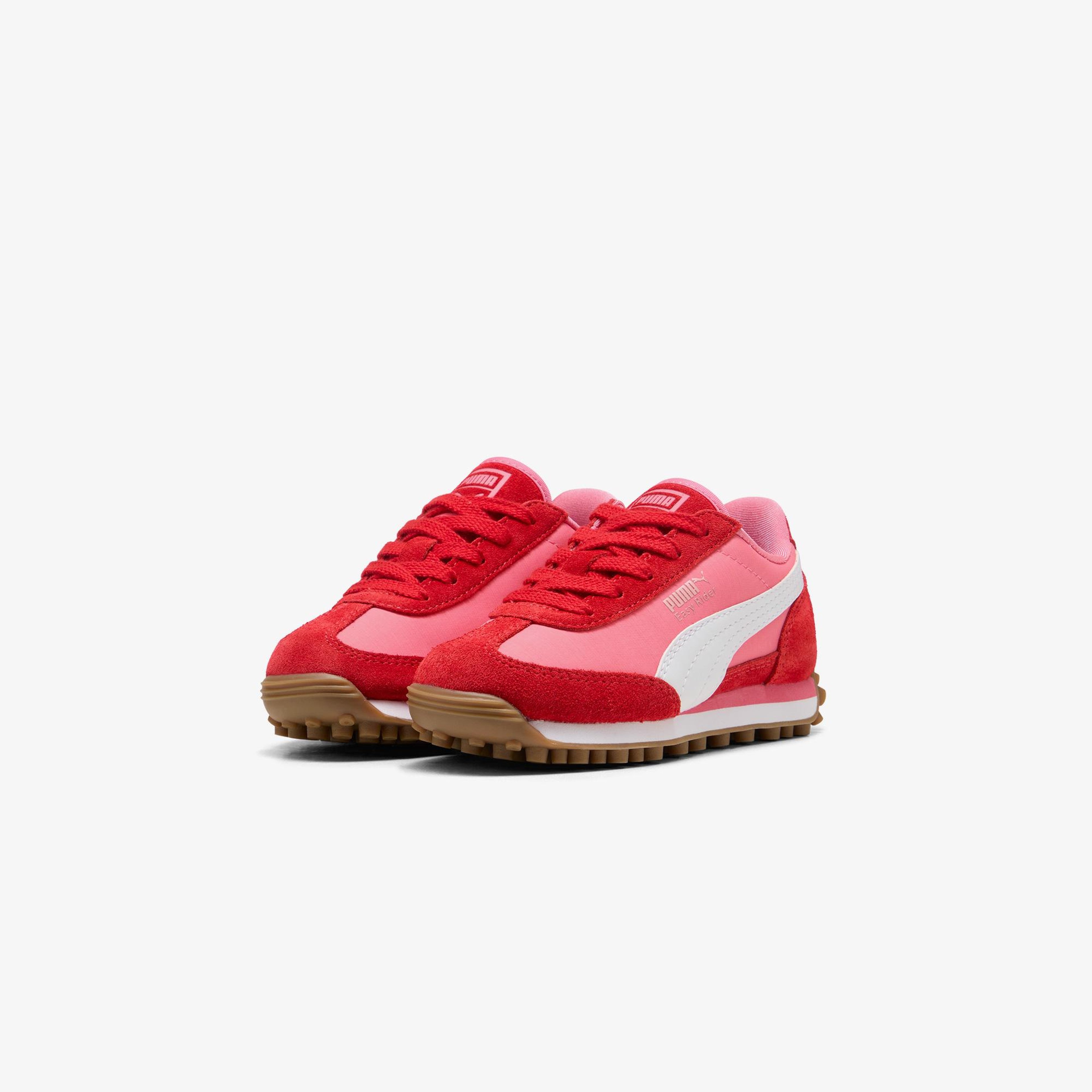 Puma Easy Rider Love Çocuk Kırmızı Spor Ayakkabı