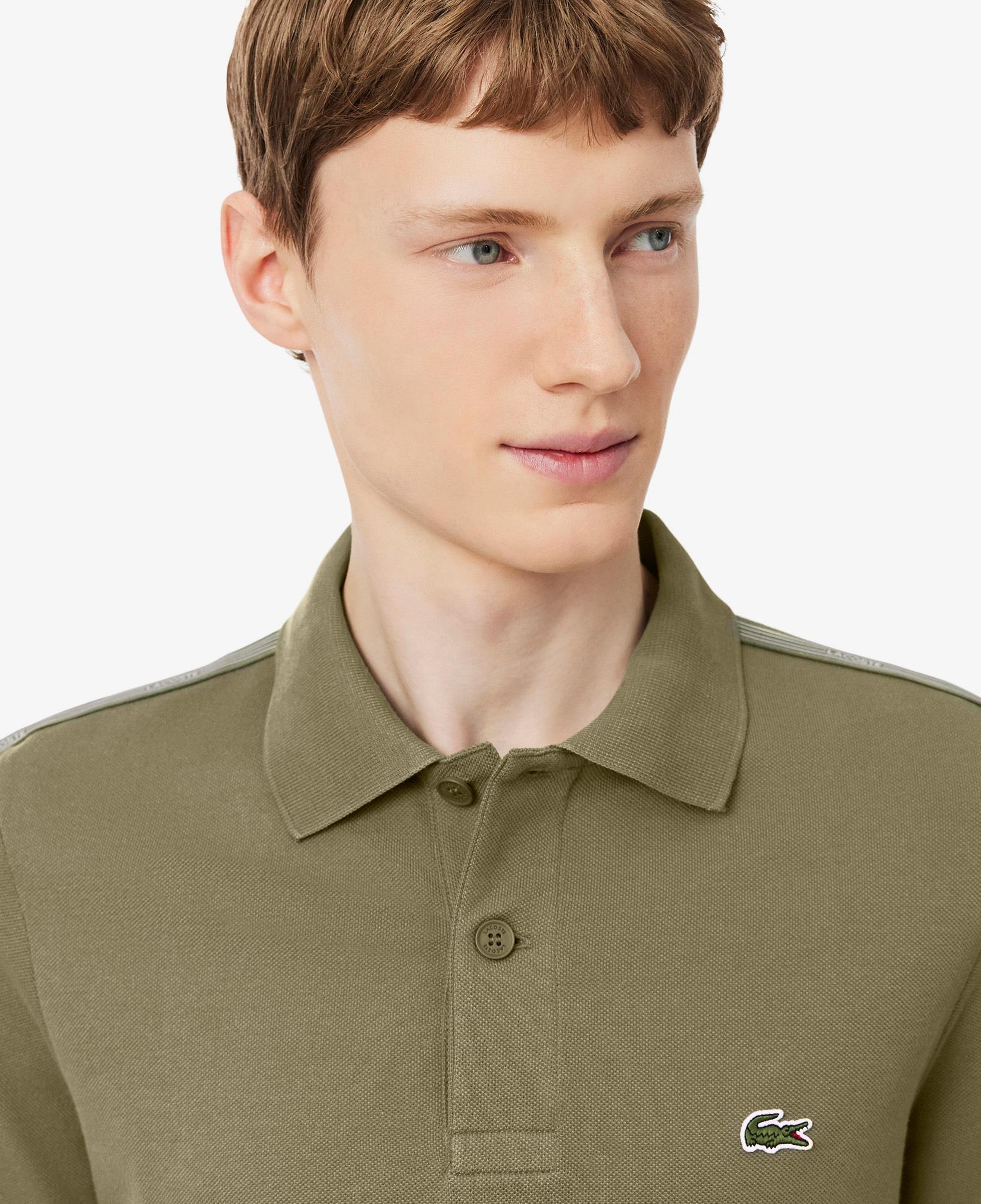 Erkek Regular Fit Haki Polo