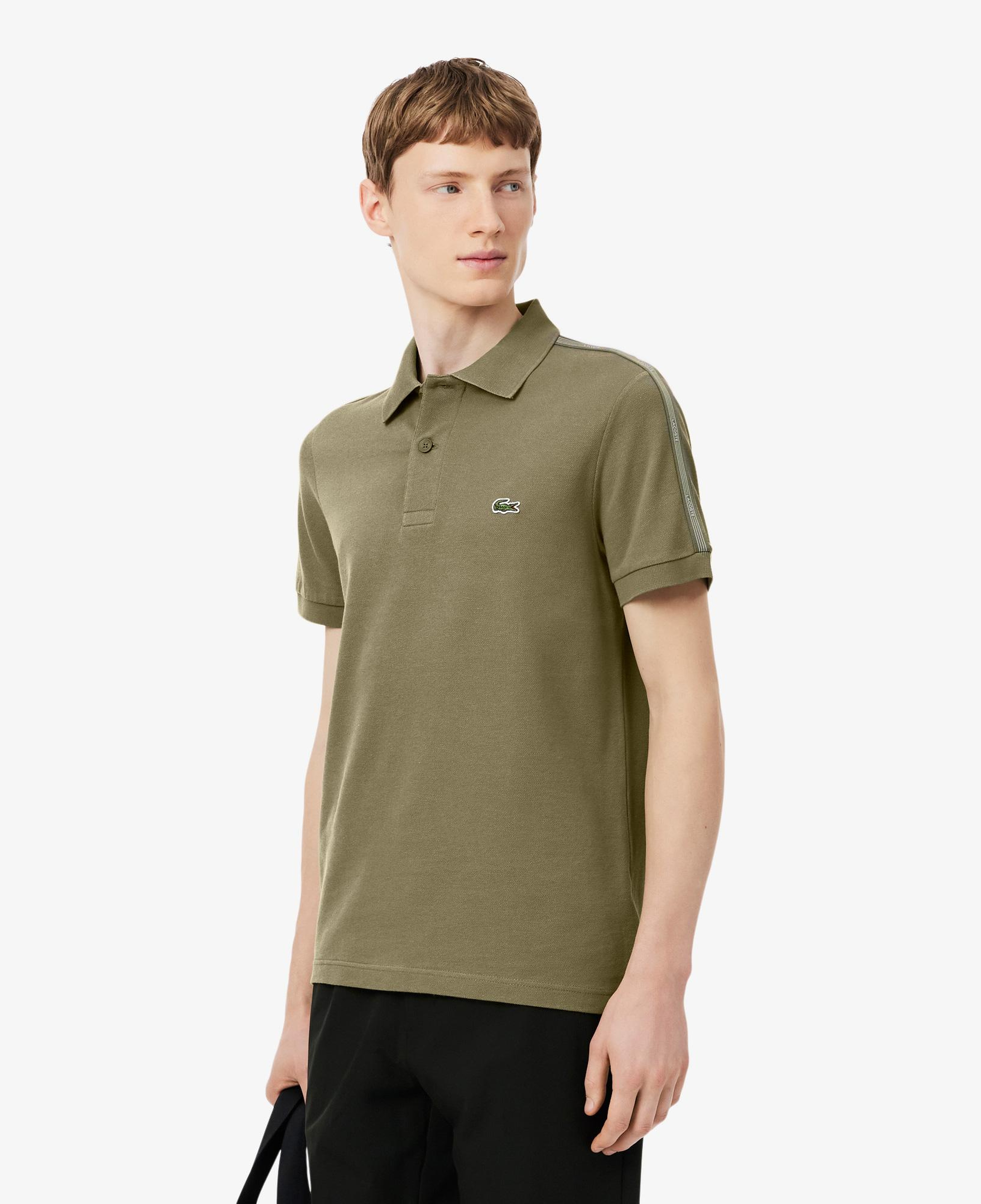 Erkek Regular Fit Haki Polo