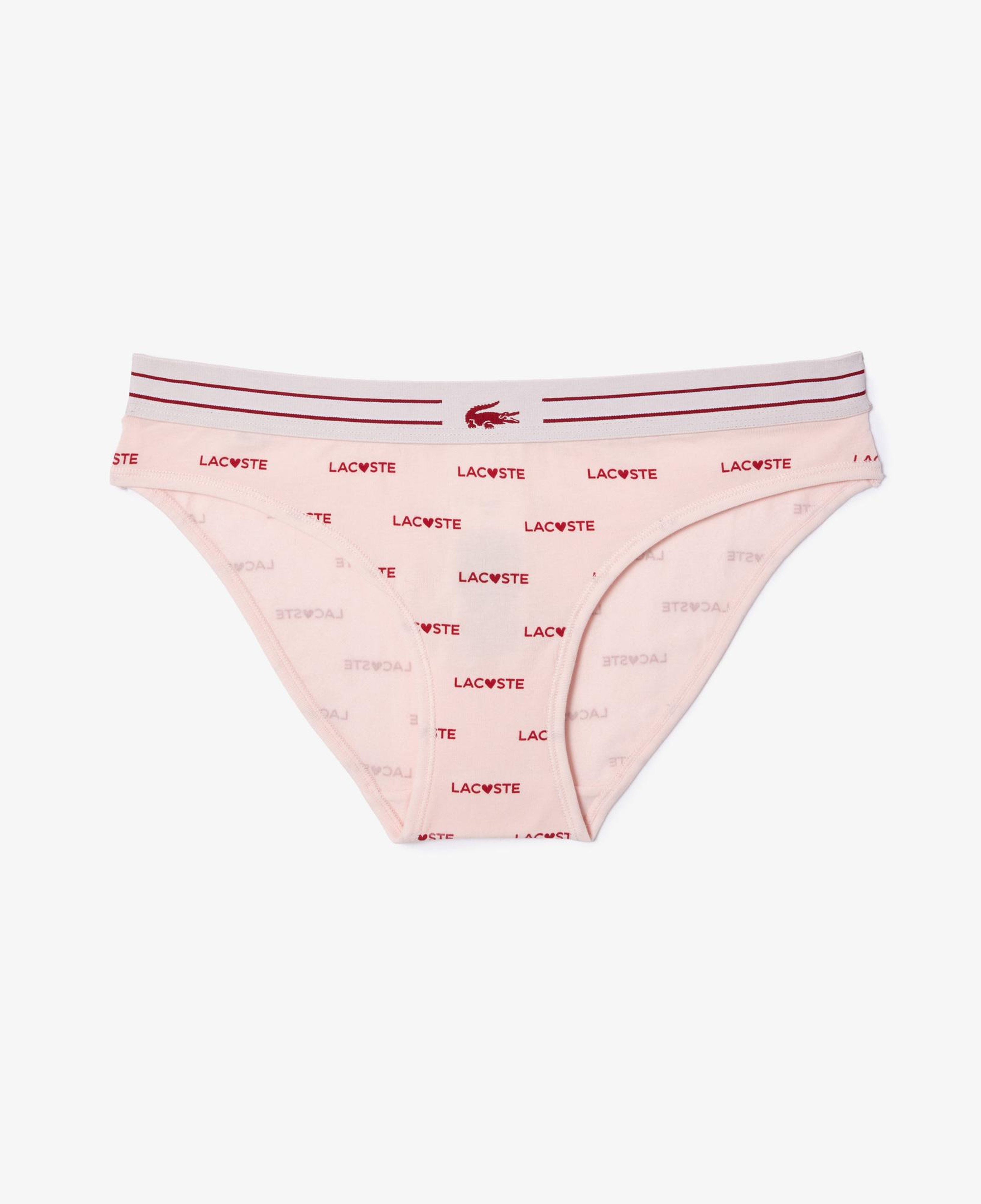 Lacoste Kadın Baskılı Pembe Külot