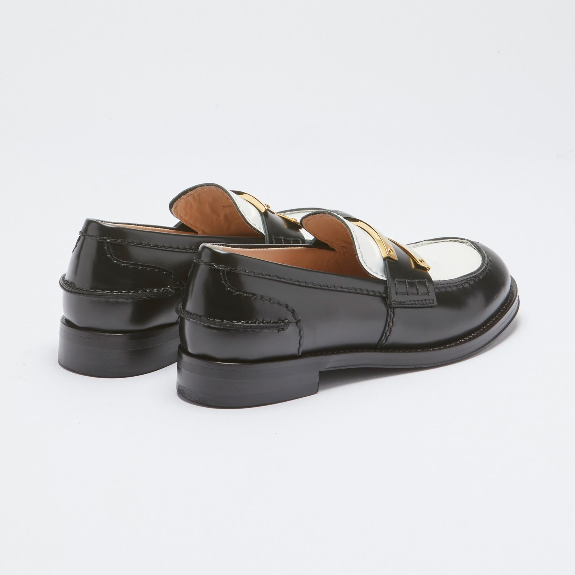 No. 21 Kadın Siyah Loafer