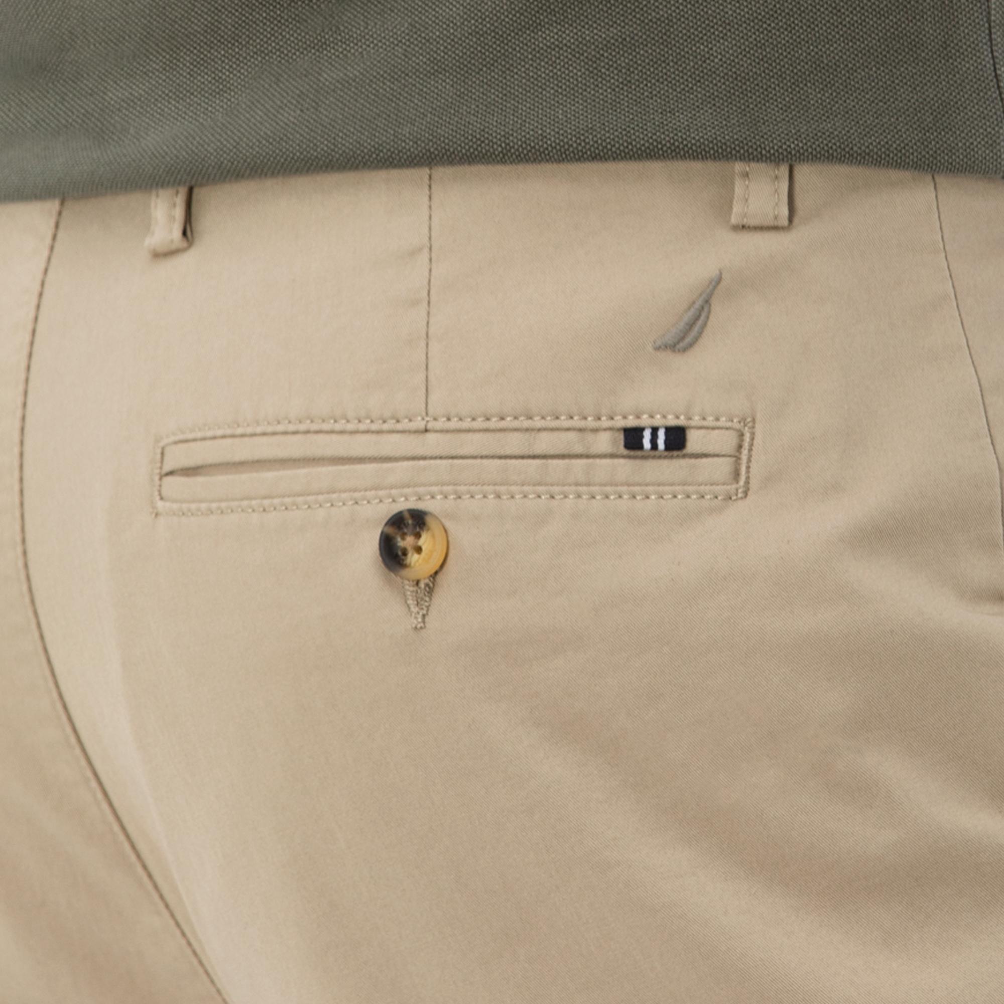 Nautica Erkek Bej Slim Fit Chino Pantolon